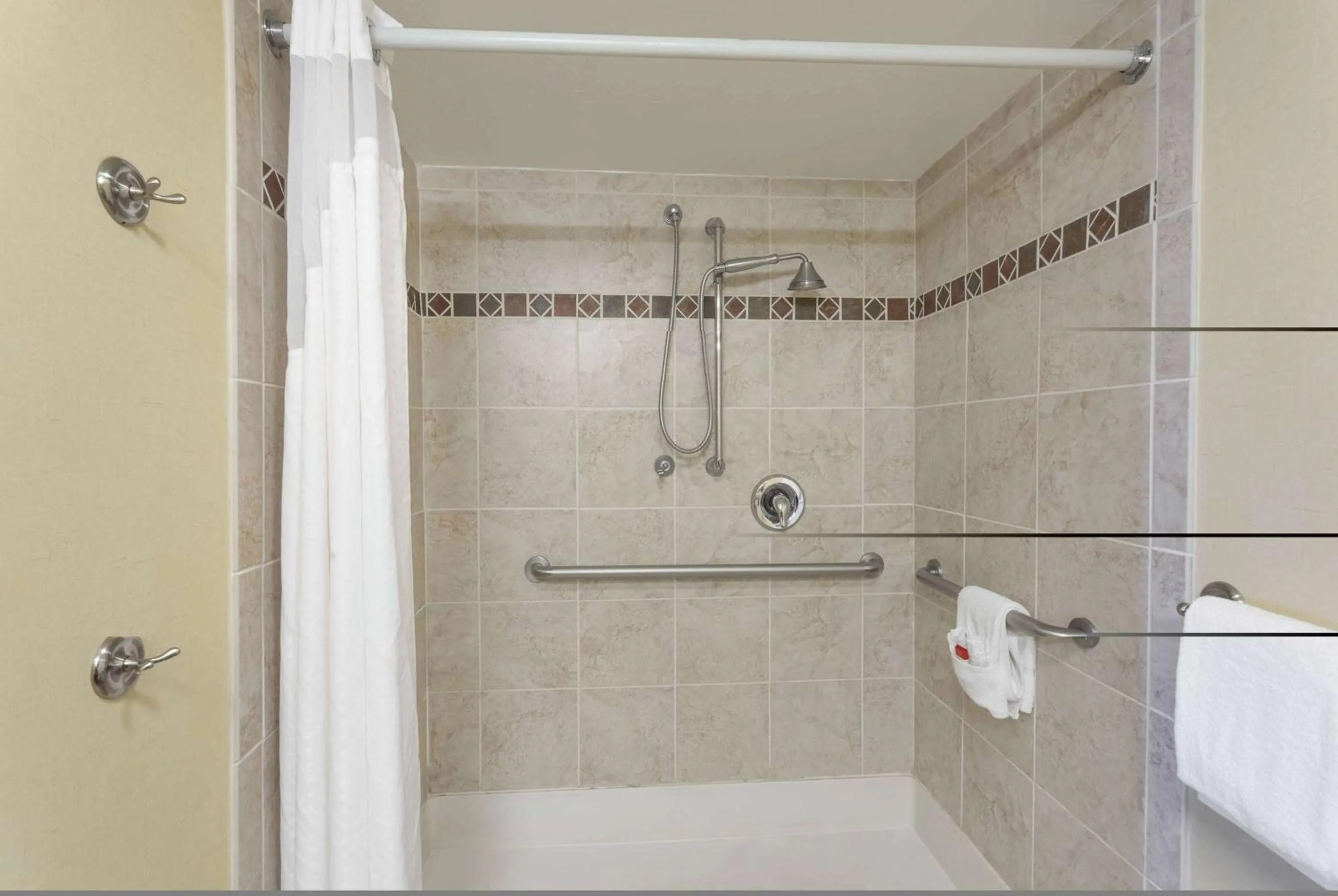 Bathroom in Baymont by Wyndham Barstow Historic Route 66