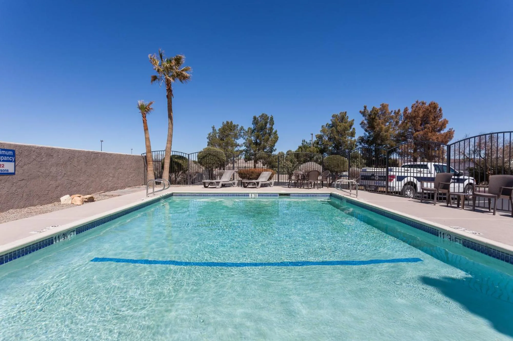 Swimming pool in Baymont by Wyndham Barstow Historic Route 66