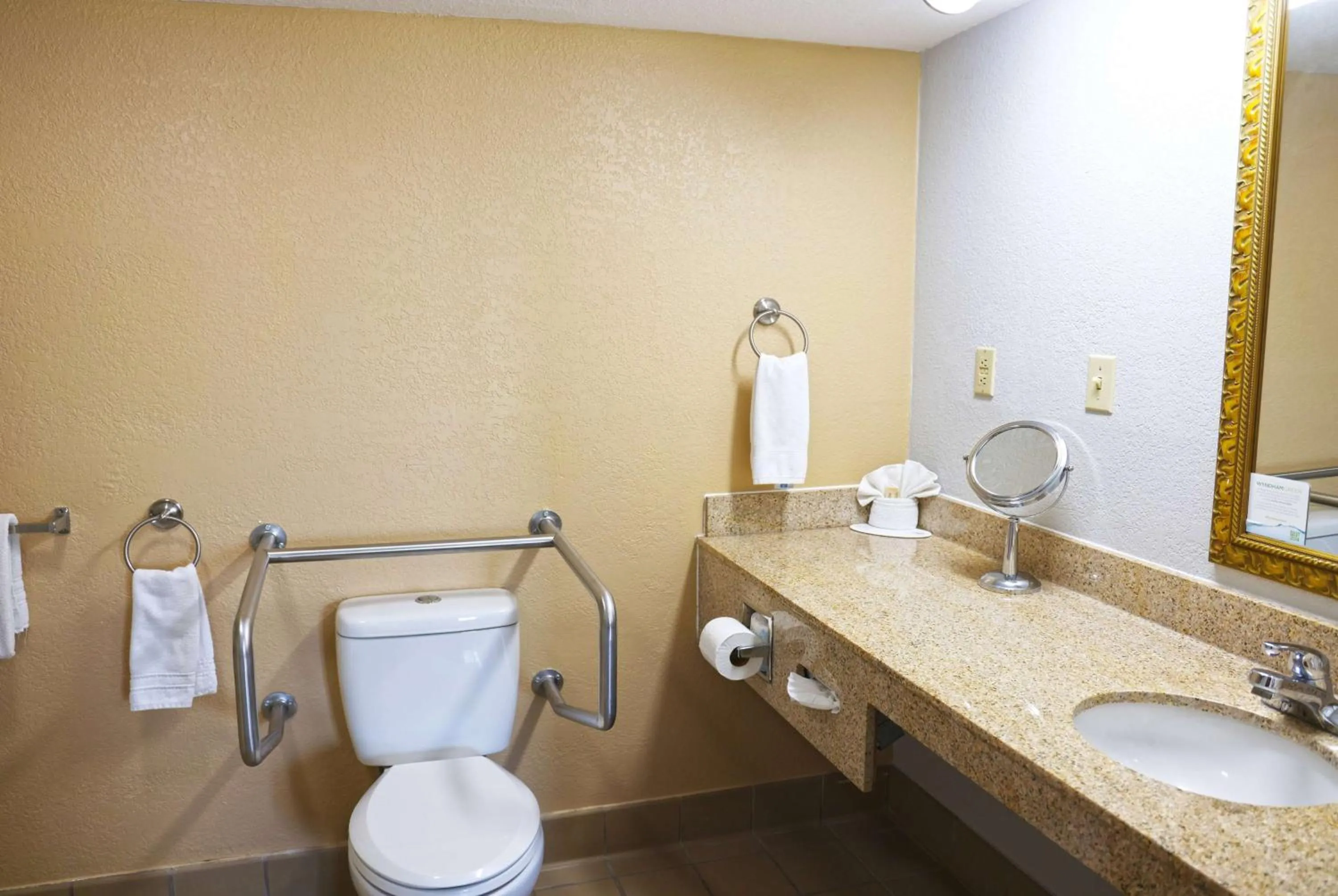 Bathroom in Baymont by Wyndham Barstow Historic Route 66