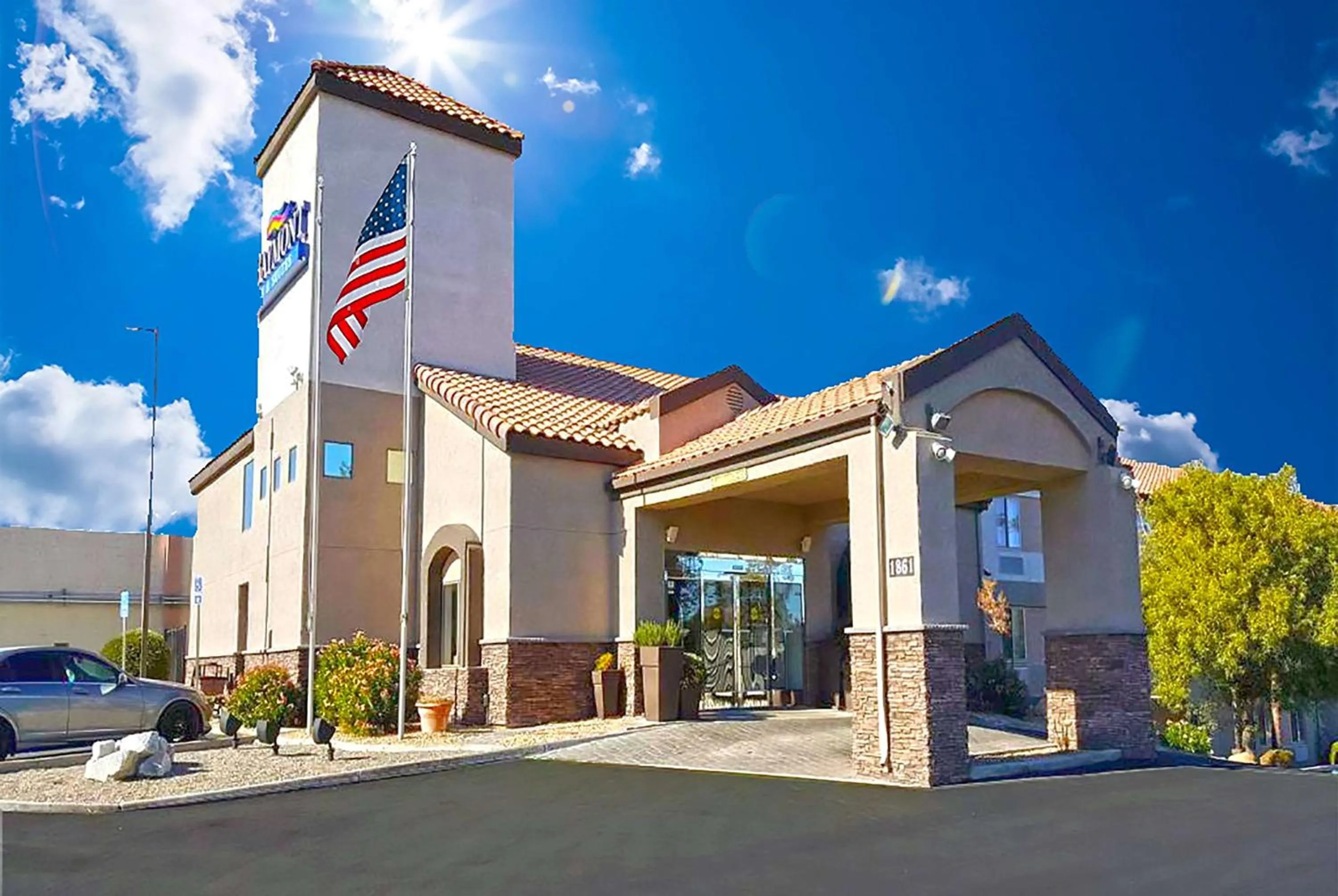 Property building in Baymont by Wyndham Barstow Historic Route 66