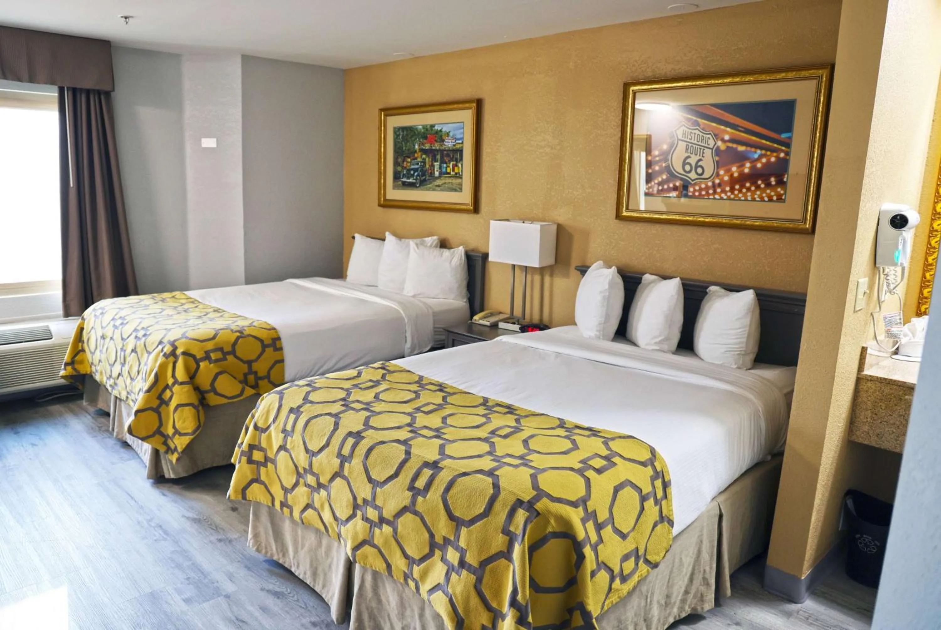 Photo of the whole room, Bed in Baymont by Wyndham Barstow Historic Route 66