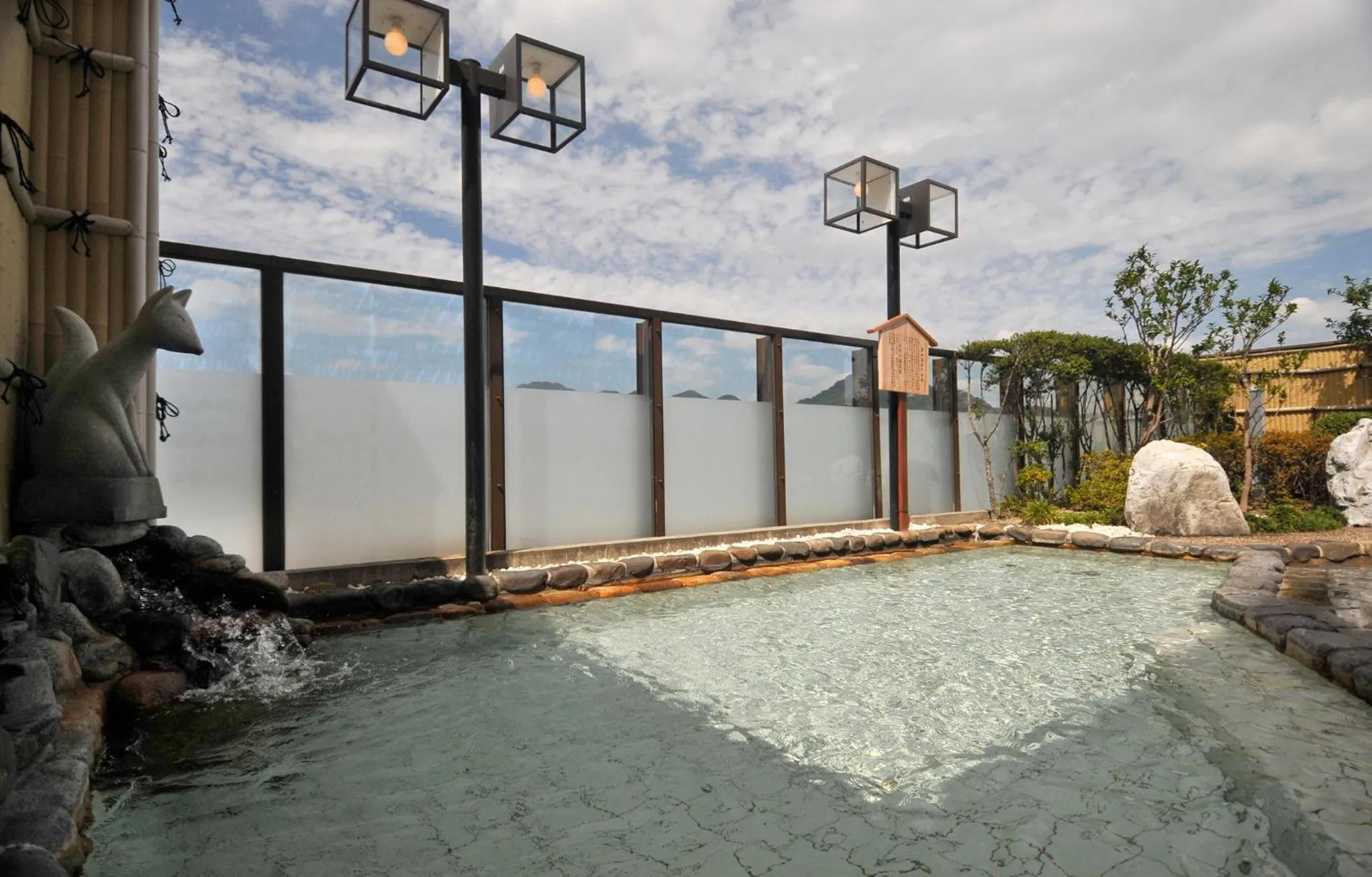 Hot Spring Bath in Hotel New Tanaka