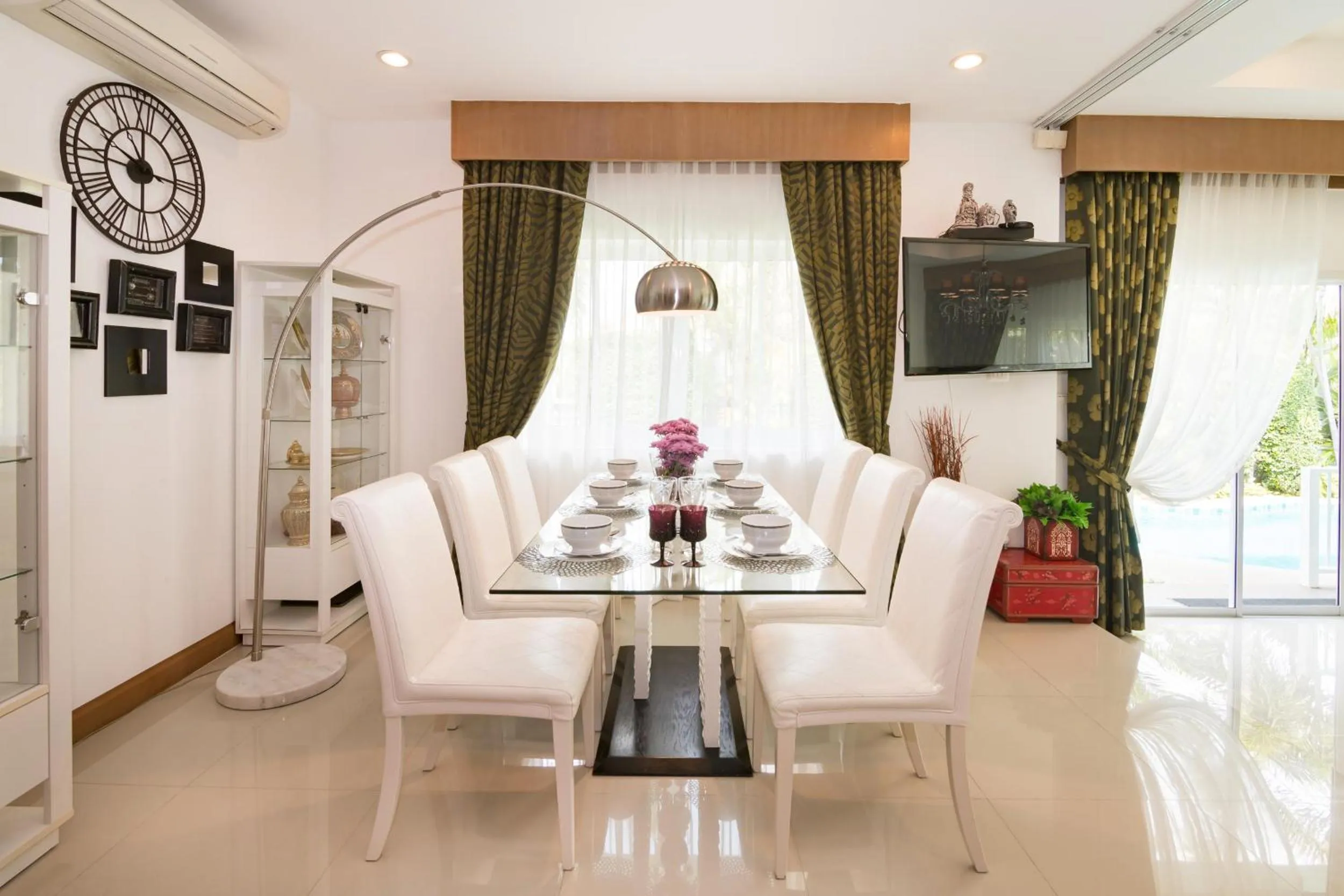 Living room in Leelawadee Pool Villa BBQ&Pool party