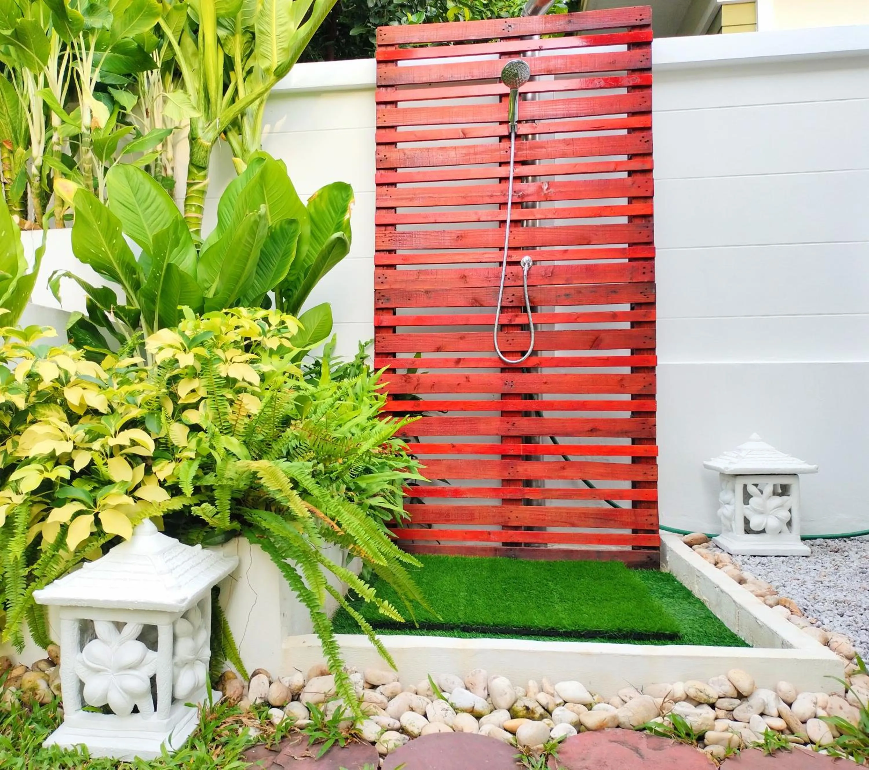 Shower in Leelawadee Pool Villa BBQ&Pool party