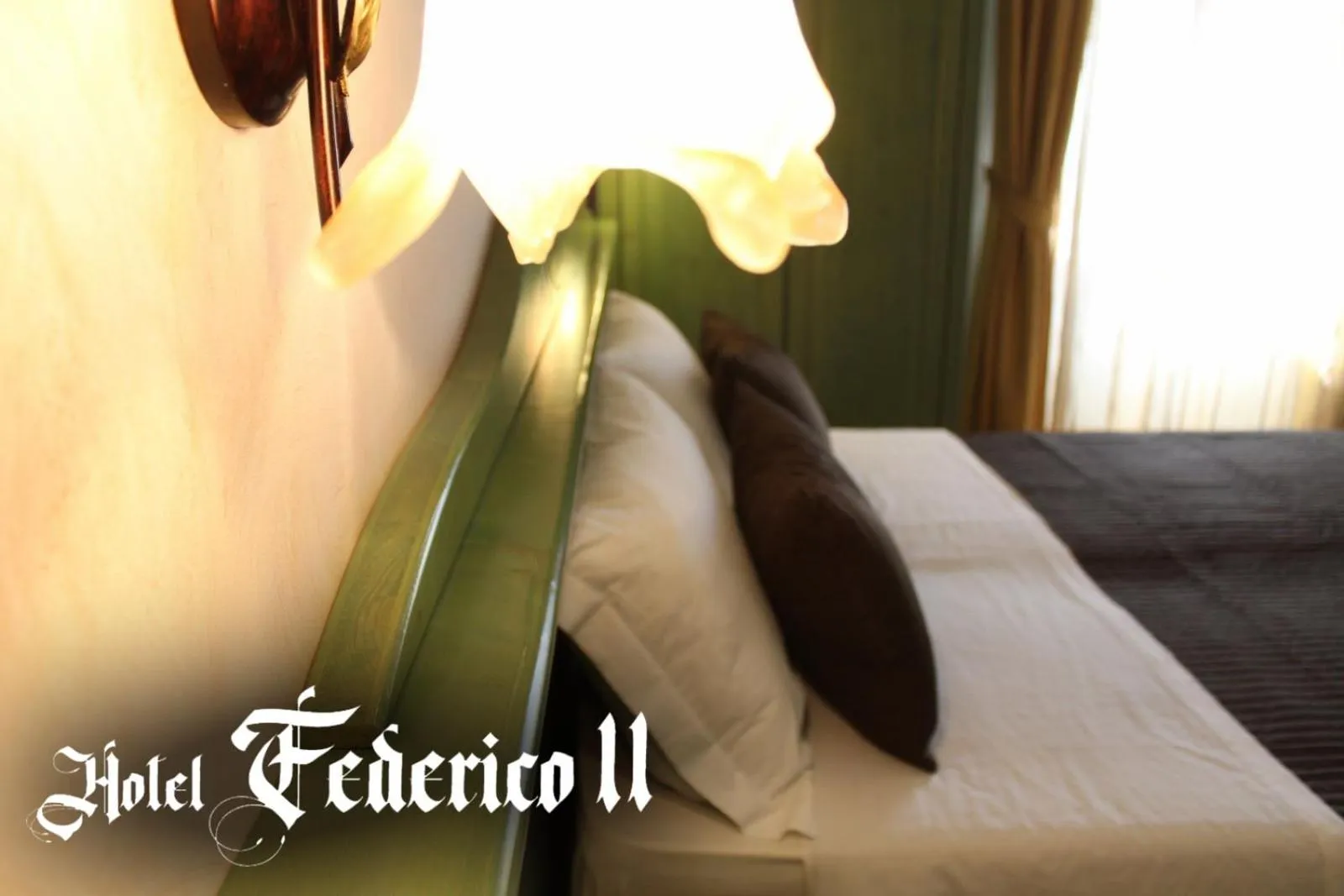 Bed in Hotel Federico II