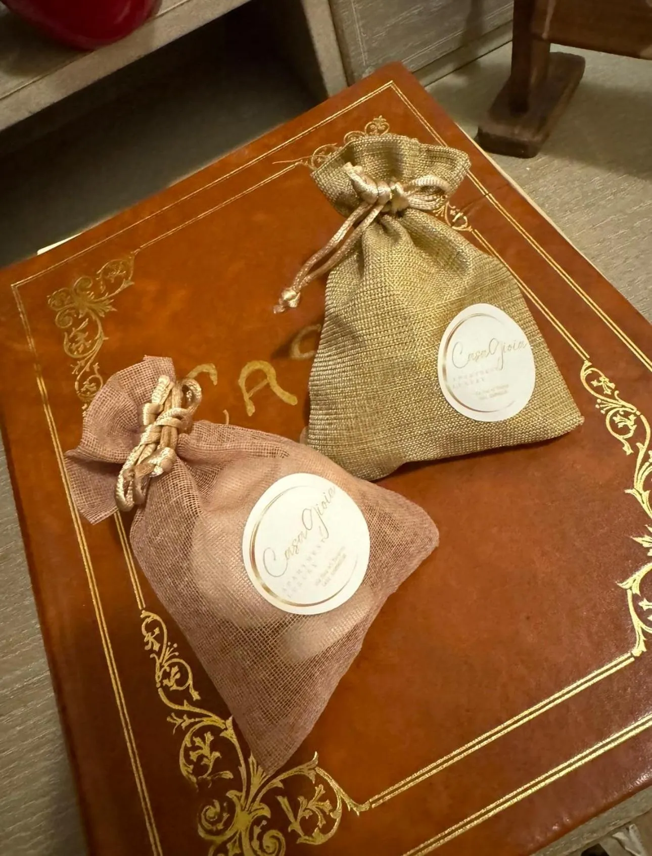 Seating area in Casa Gioia