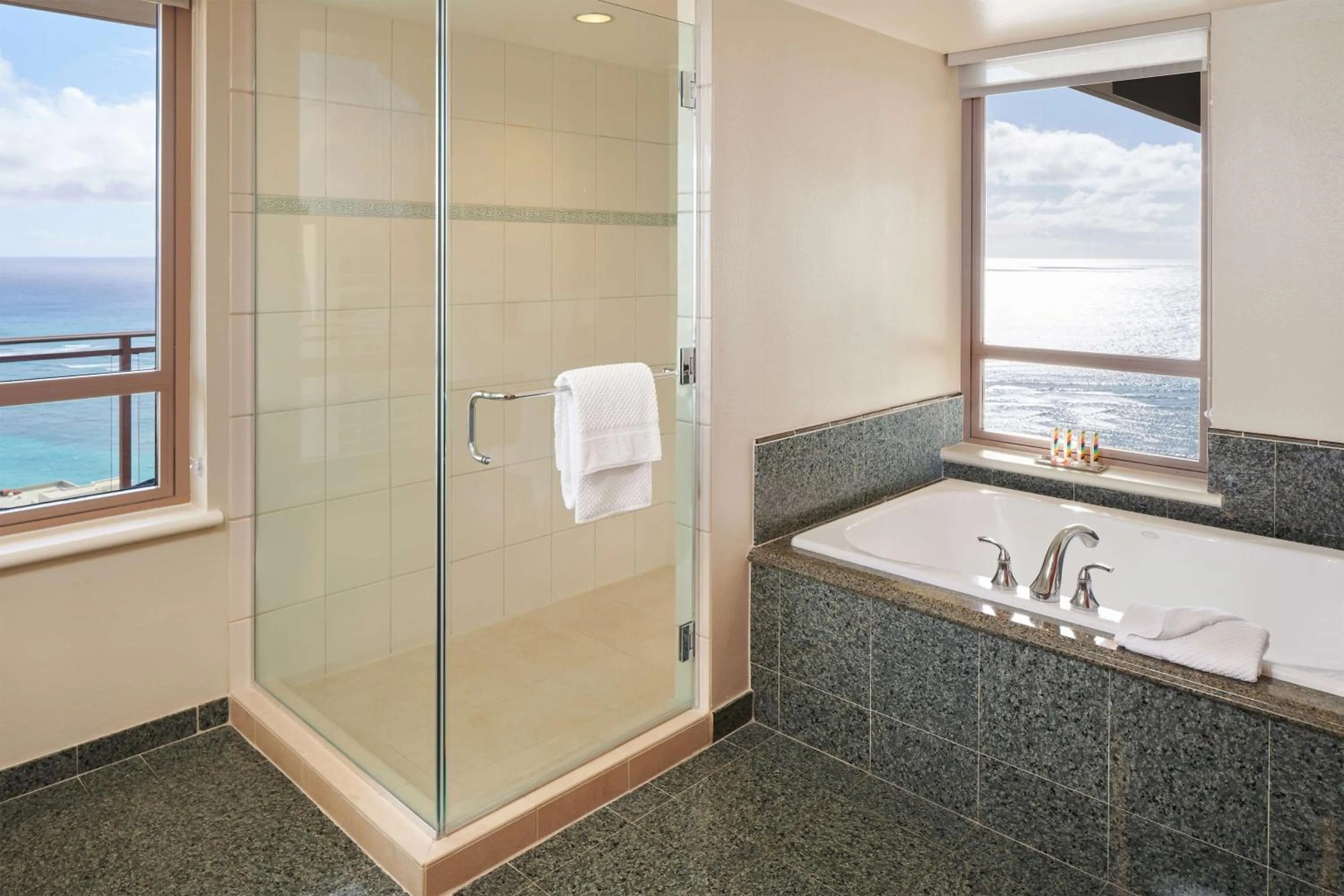 Bathroom in Hilton Grand Vacations Club Grand Waikikian Honolulu