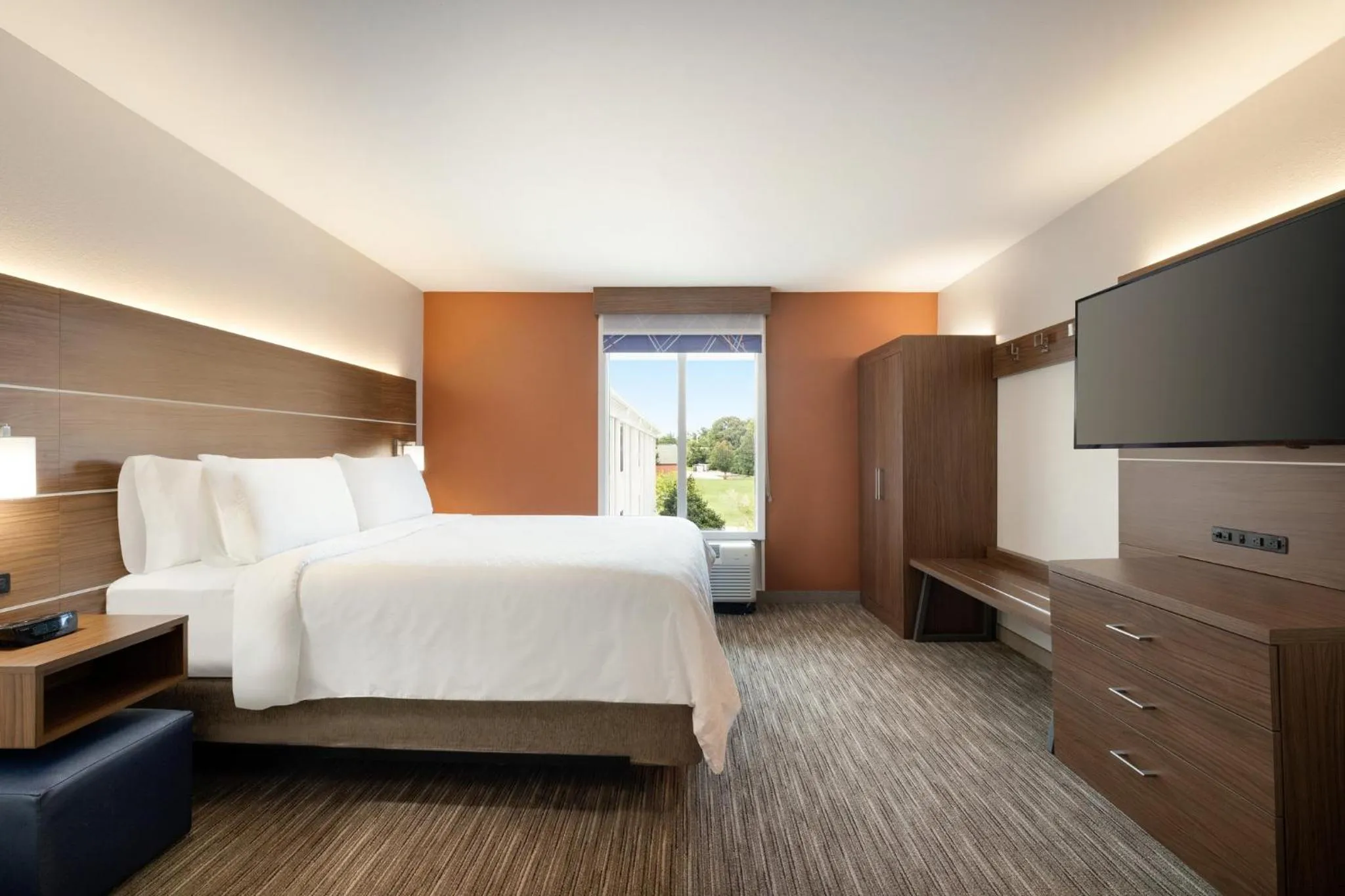 Photo of the whole room, Bed in Holiday Inn Express Hotel & Suites Opelika Auburn by IHG