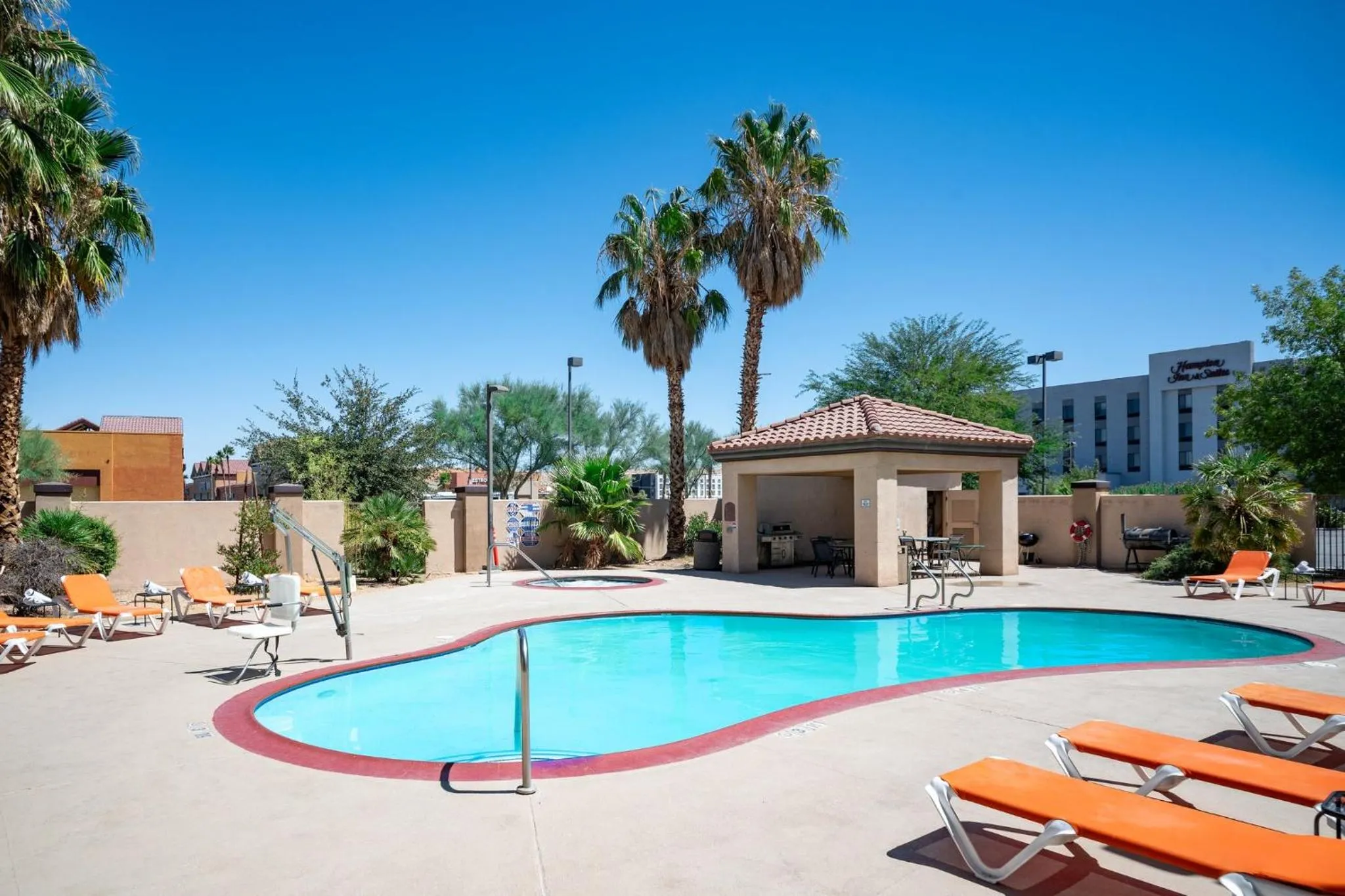 Swimming pool in Holiday Inn Express Hotel & Suites Barstow by IHG