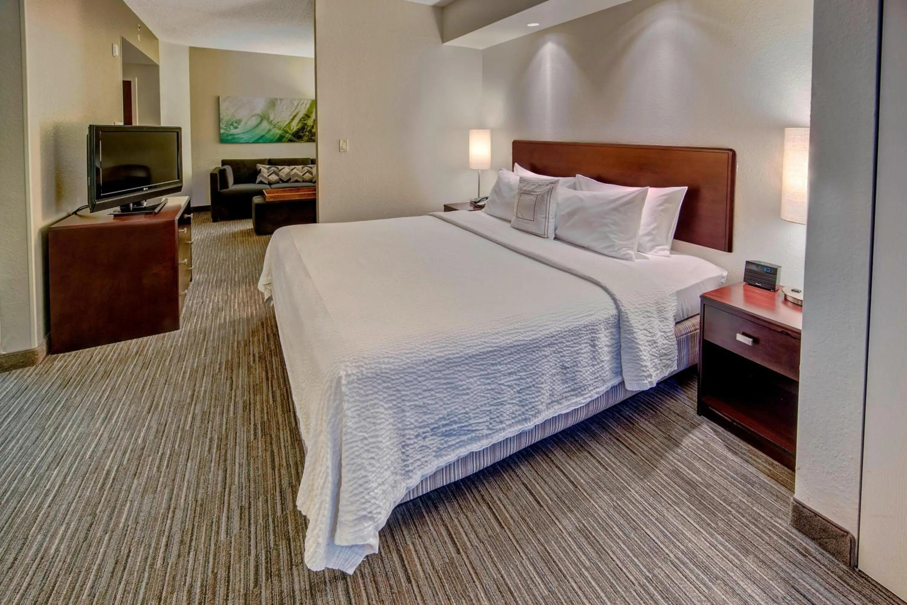 Photo of the whole room, Bed in SpringHill Suites by Marriott Naples