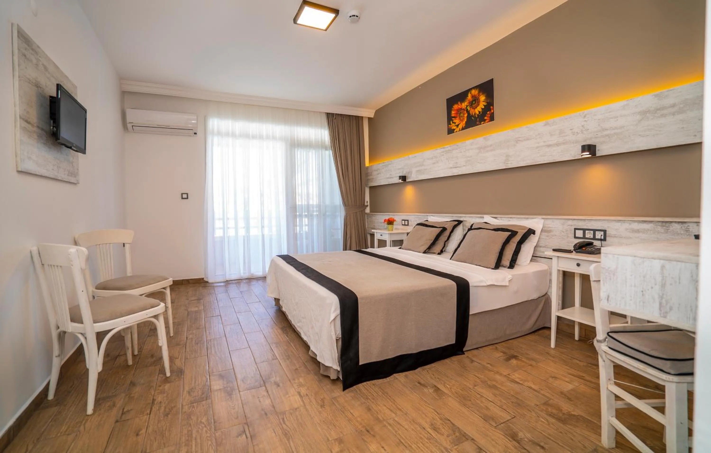 Bed in Sifne Thermal Otel