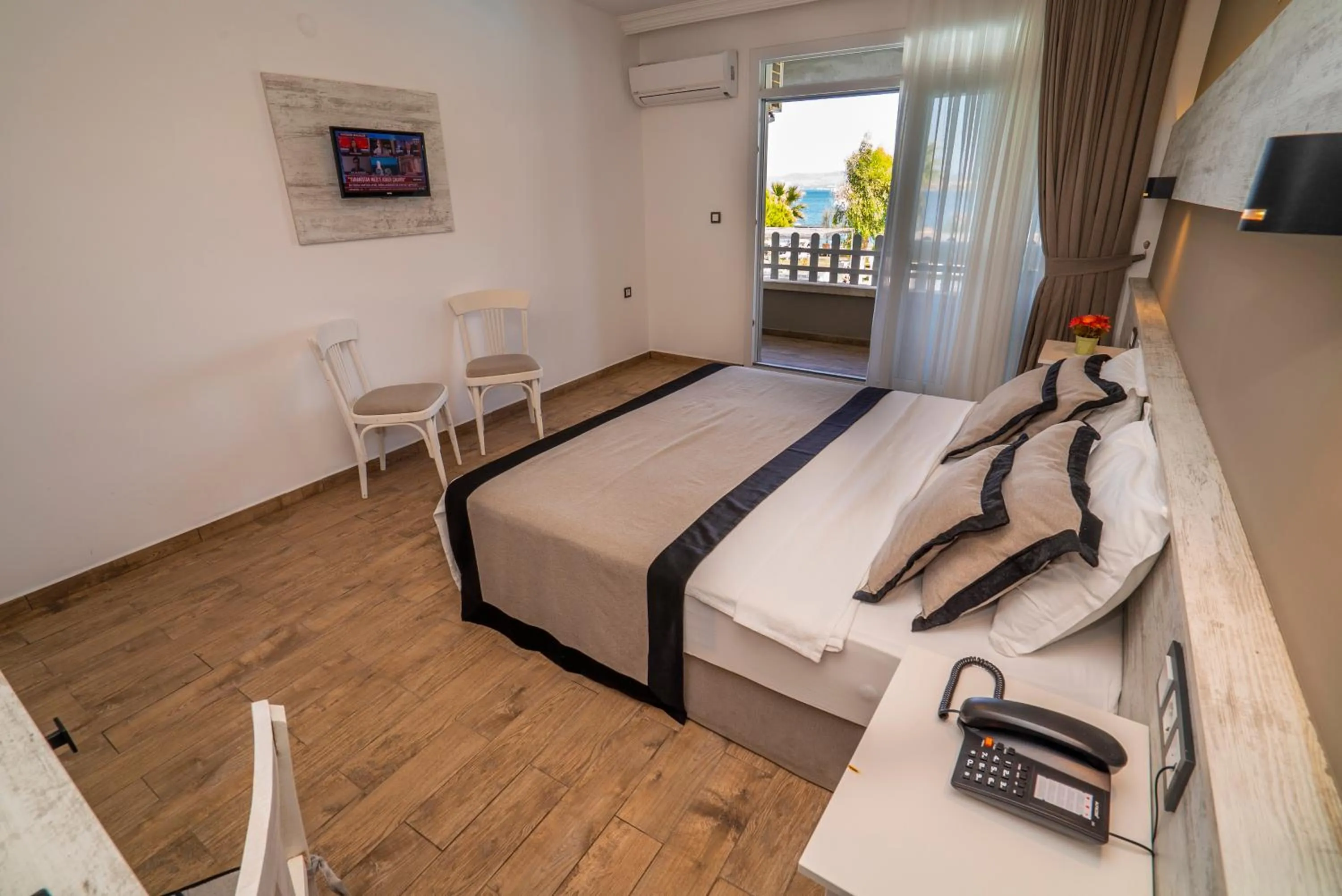 Bed in Sifne Thermal Otel