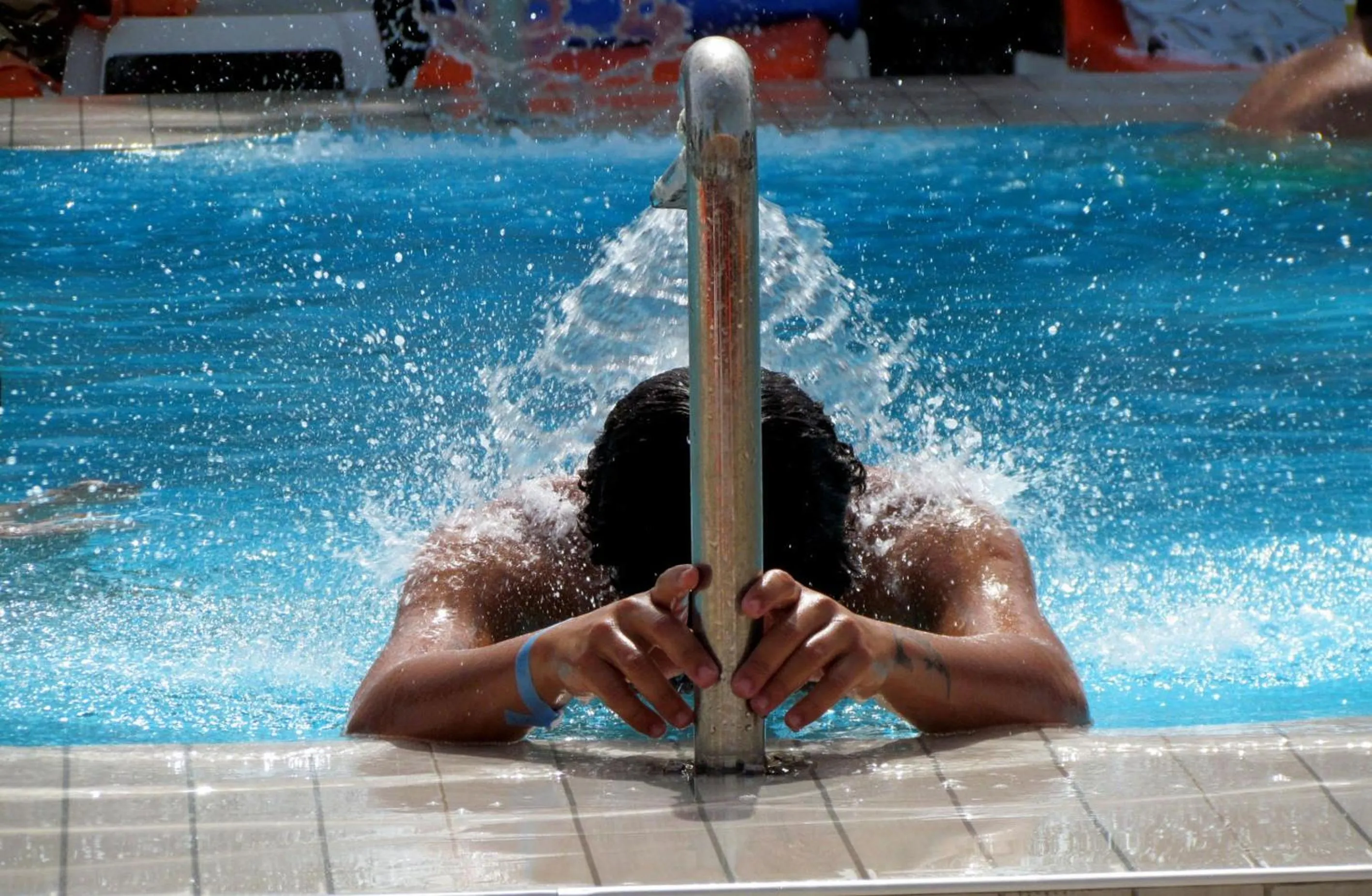 Hot Spring Bath in Sifne Thermal Otel