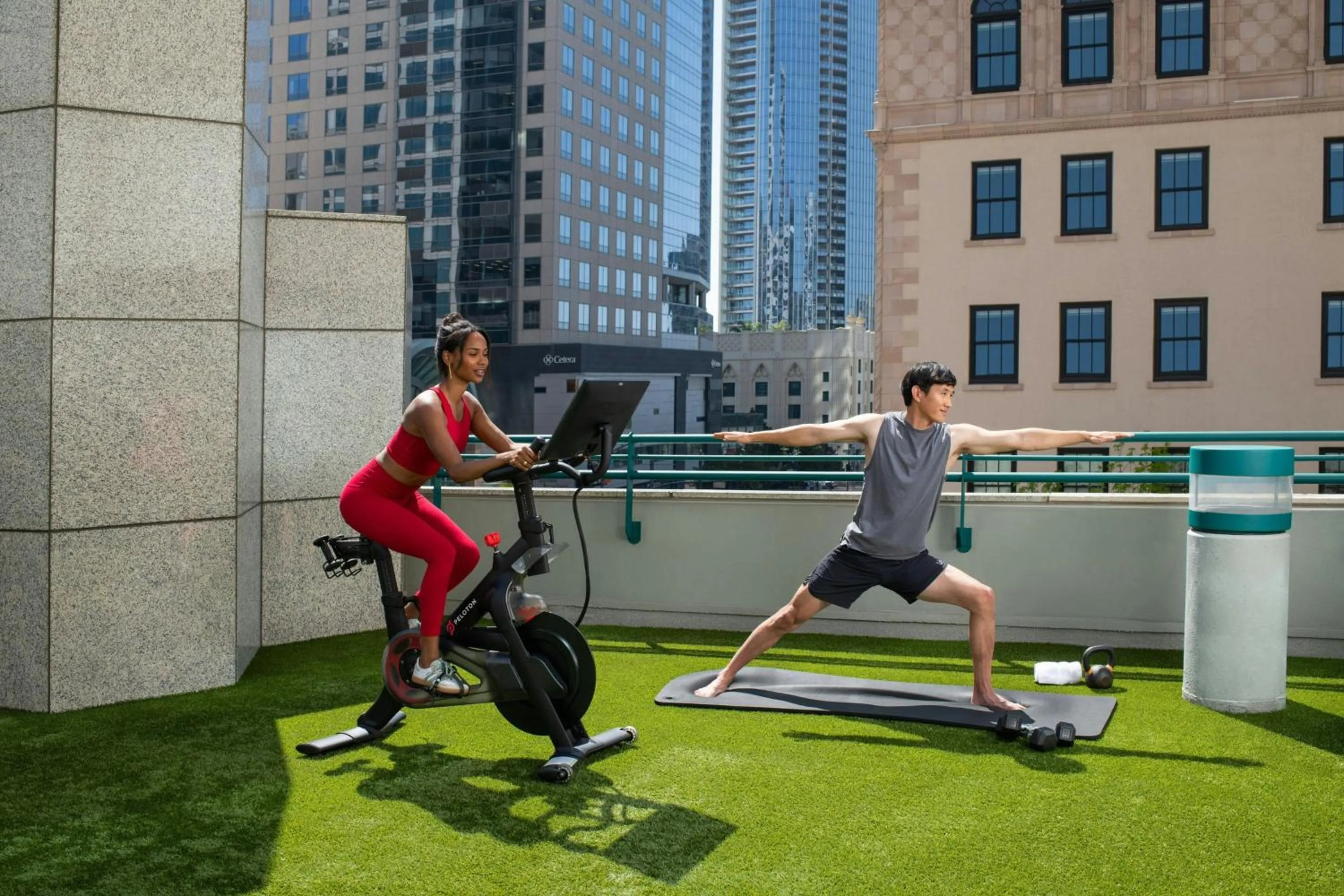 Fitness centre/facilities in The Westin San Diego Bayview