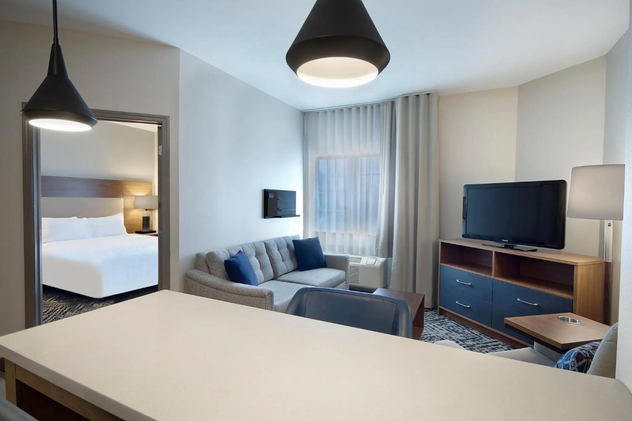 Photo of the whole room, Bed in Candlewood Suites Buffalo Amherst by IHG