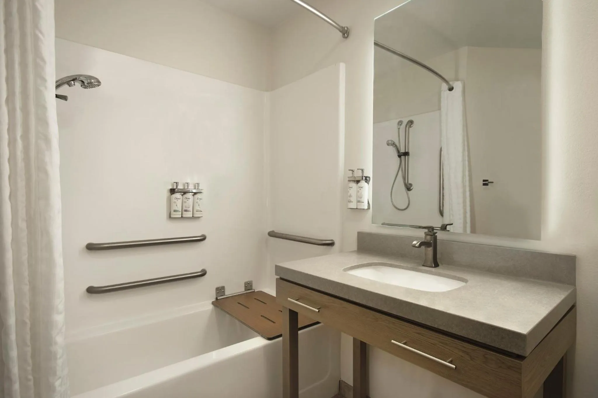 Bathroom in Candlewood Suites Buffalo Amherst by IHG