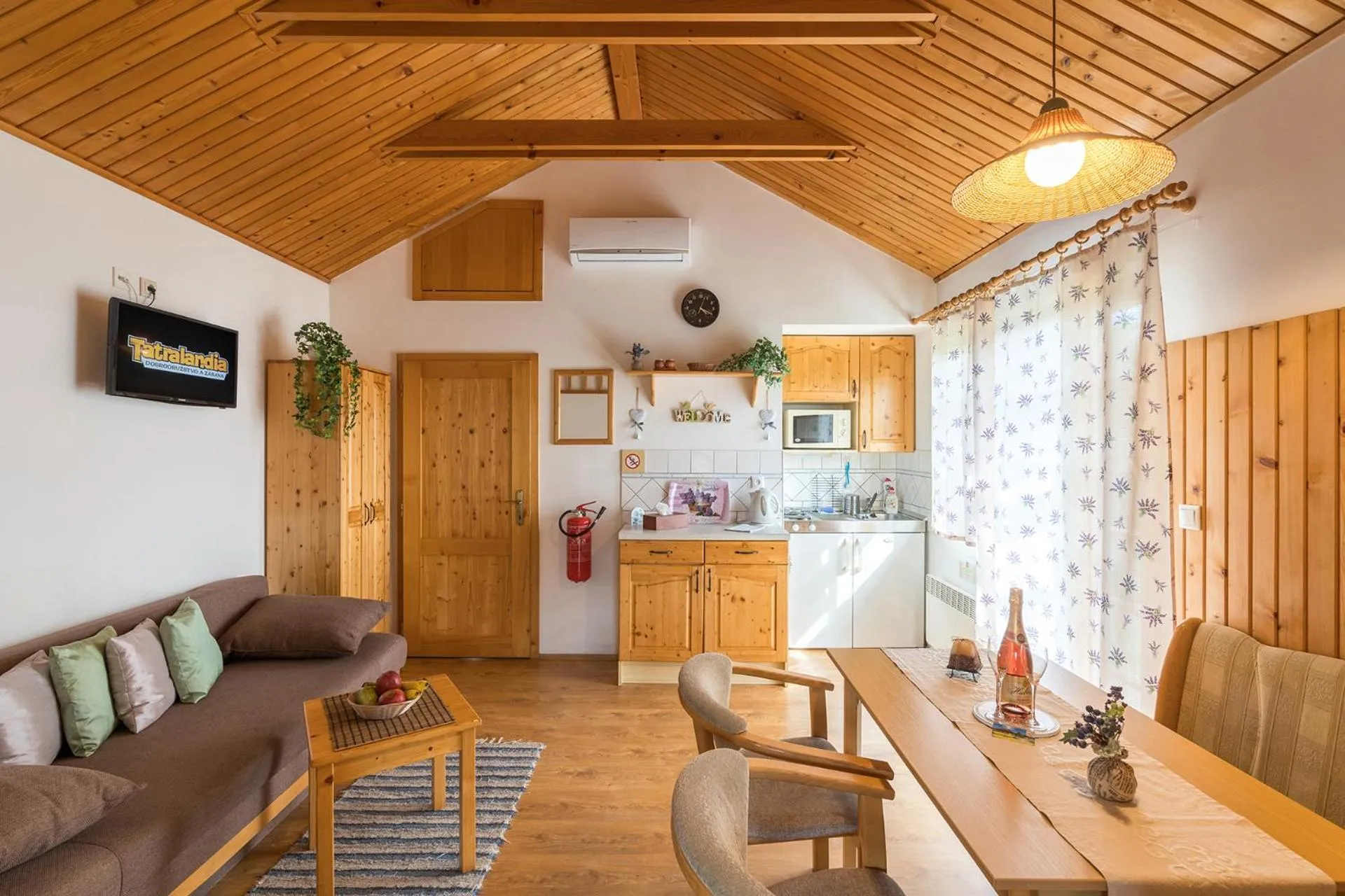 Kitchen or kitchenette in Tatralandia Chatky