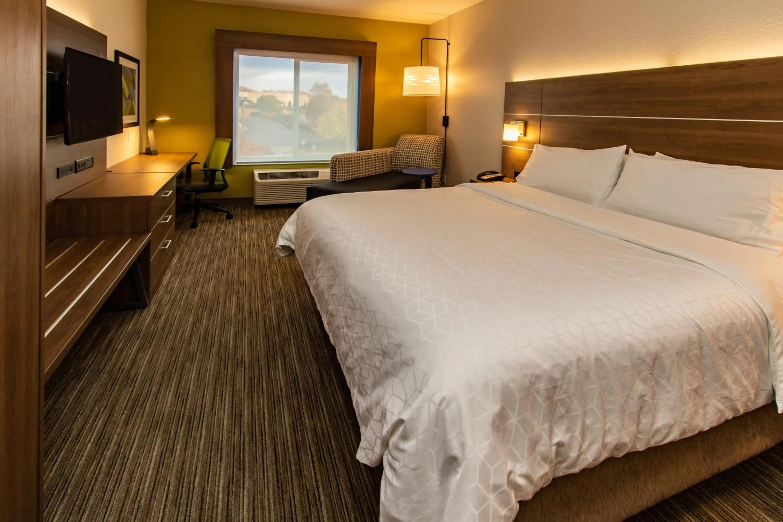 Photo of the whole room, Bed in Holiday Inn Express Hotel & Suites Roseville - Galleria Area by IHG