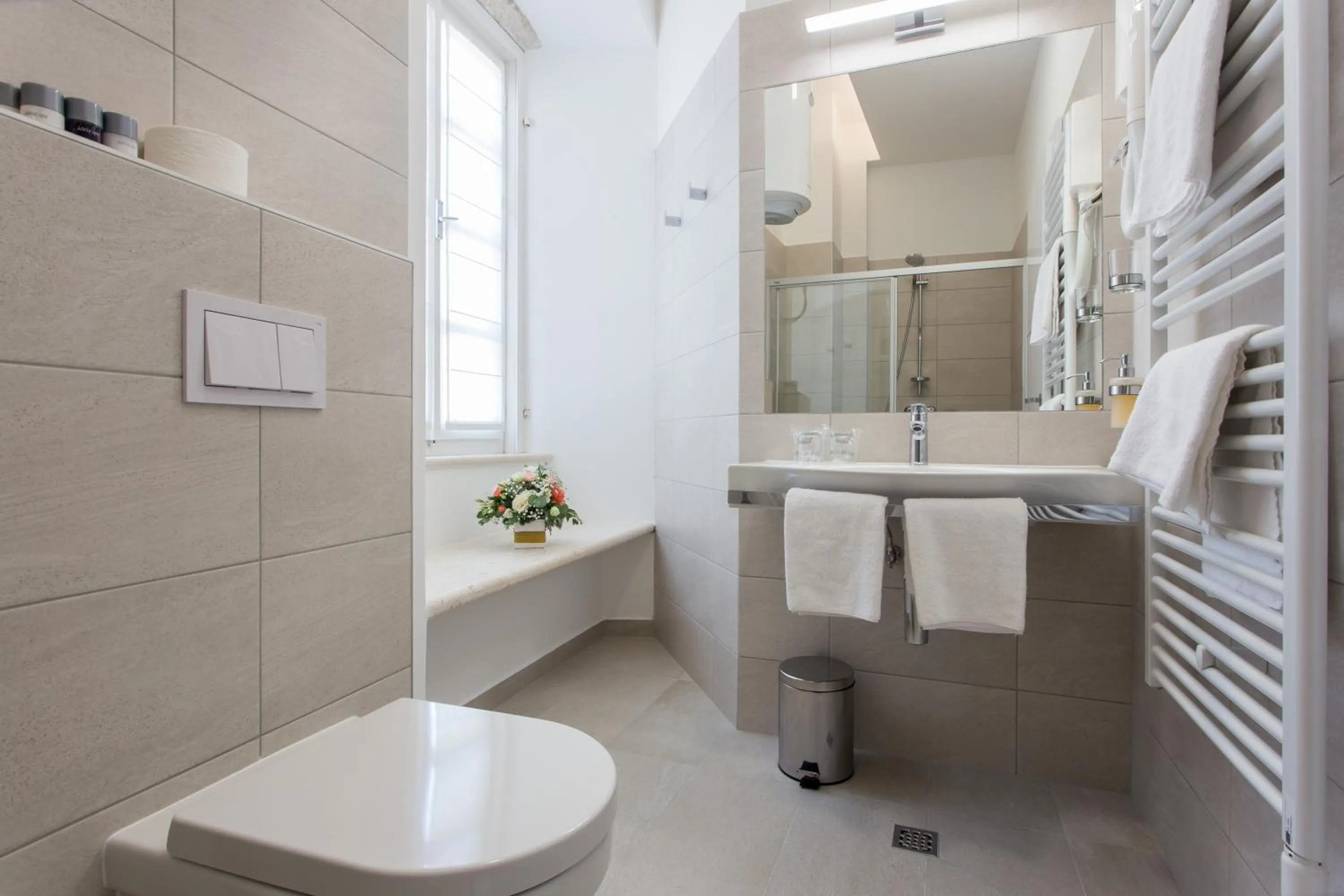 Bathroom in Klarisa Palace Rooms