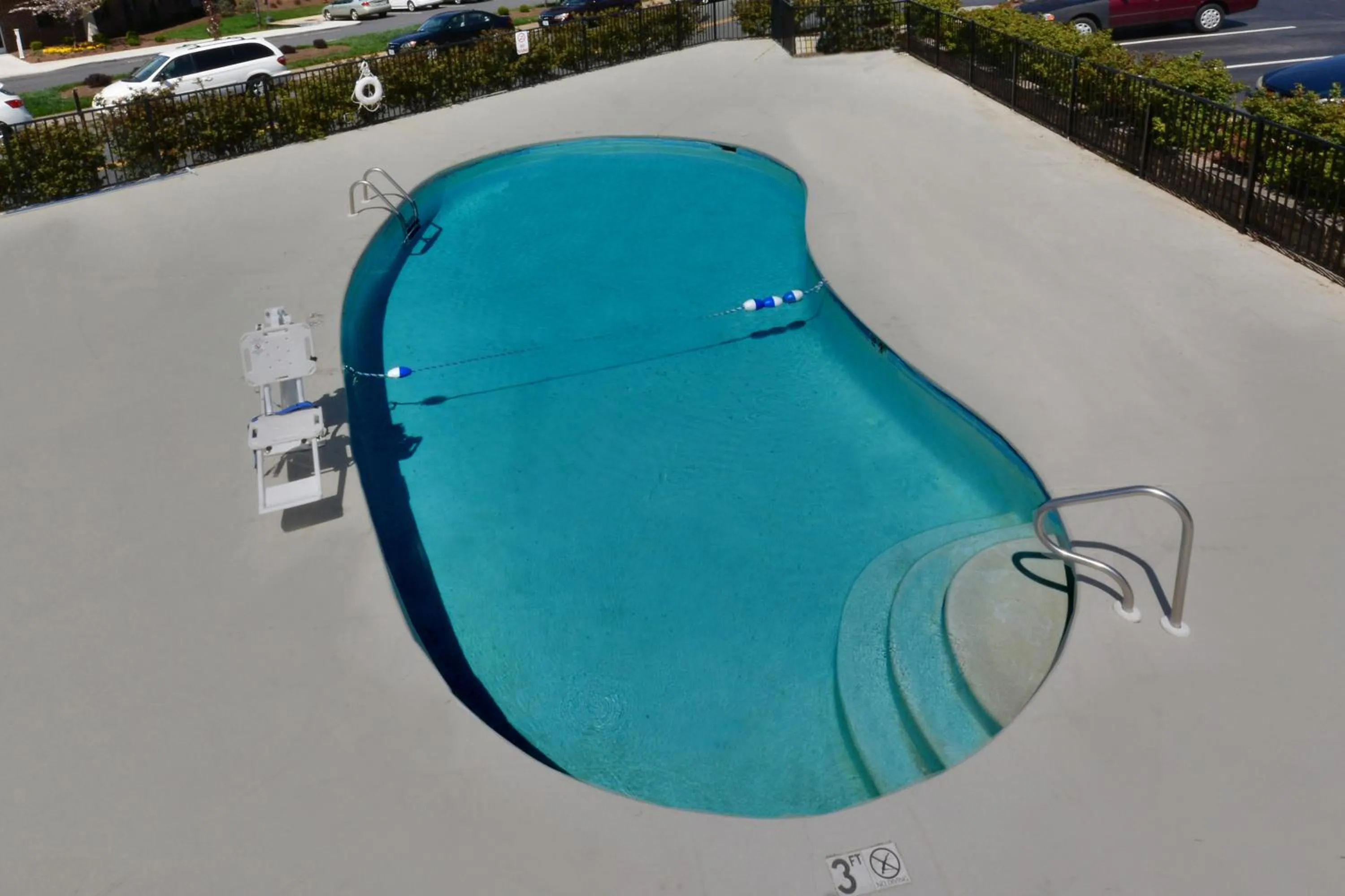 Swimming pool in Holiday Inn Express Lynchburg by IHG