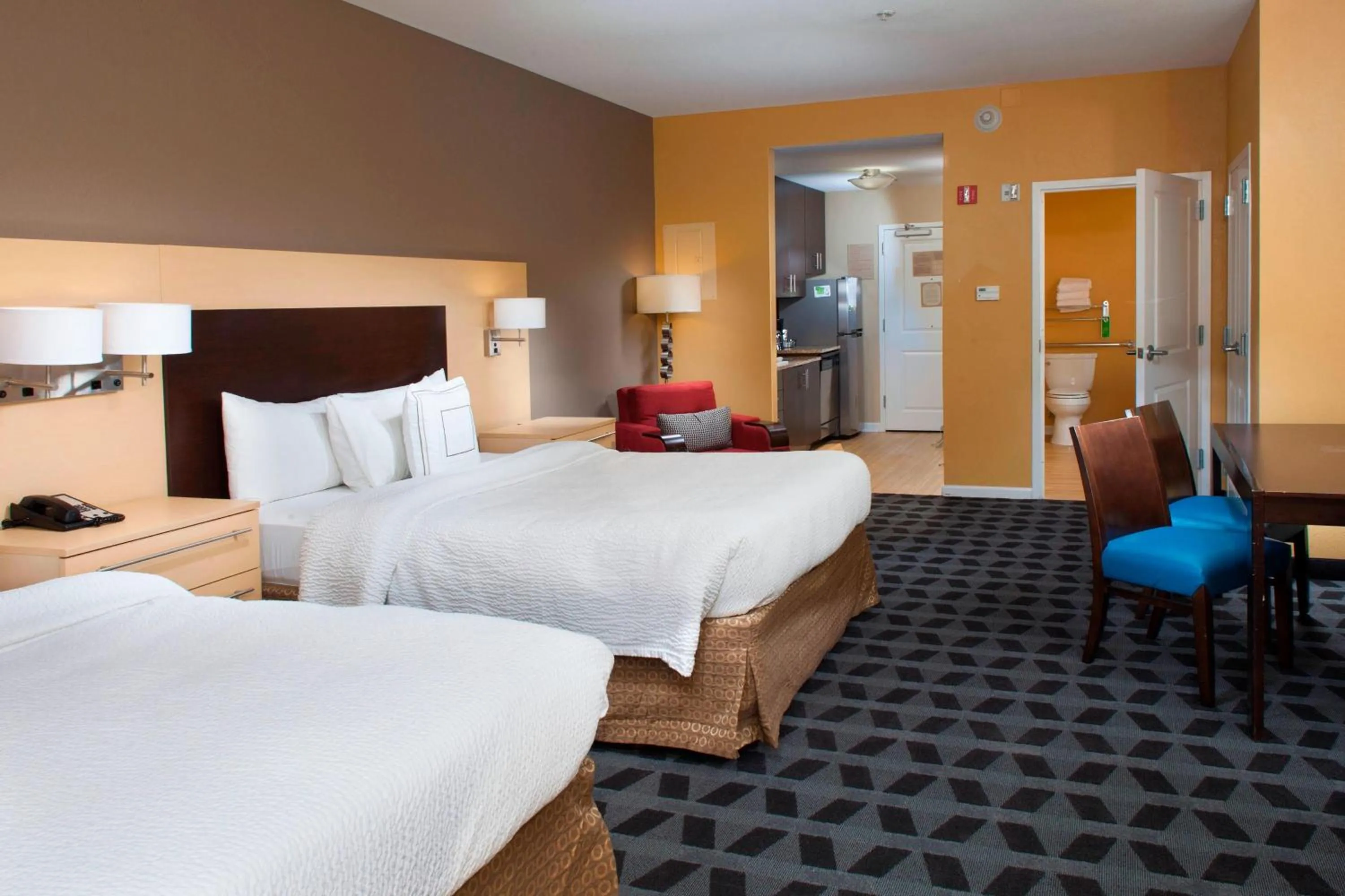 Photo of the whole room, Bed in TownePlace Suites by Marriott Savannah Airport