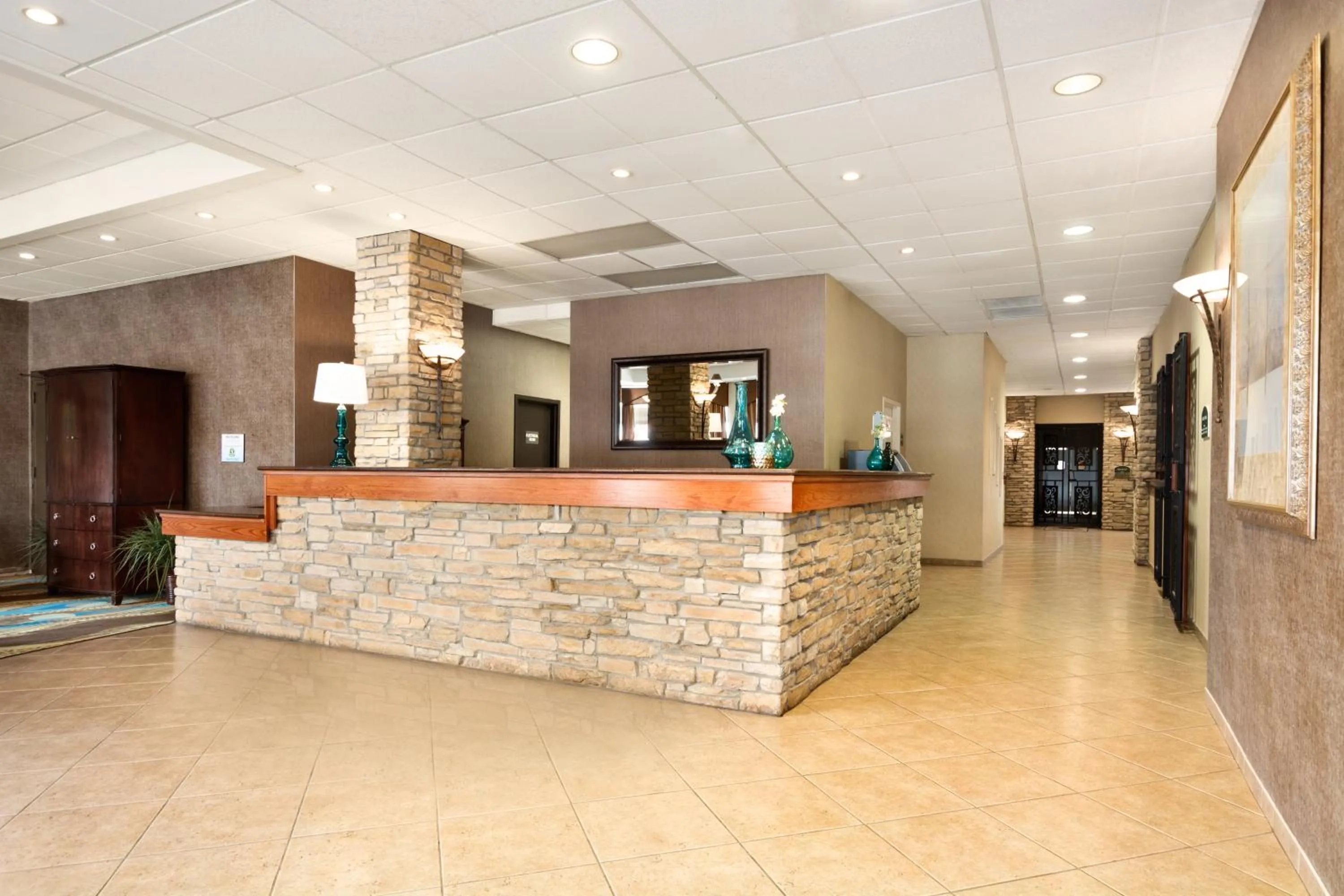 Lobby or reception in Wyndham Garden Wichita Downtown