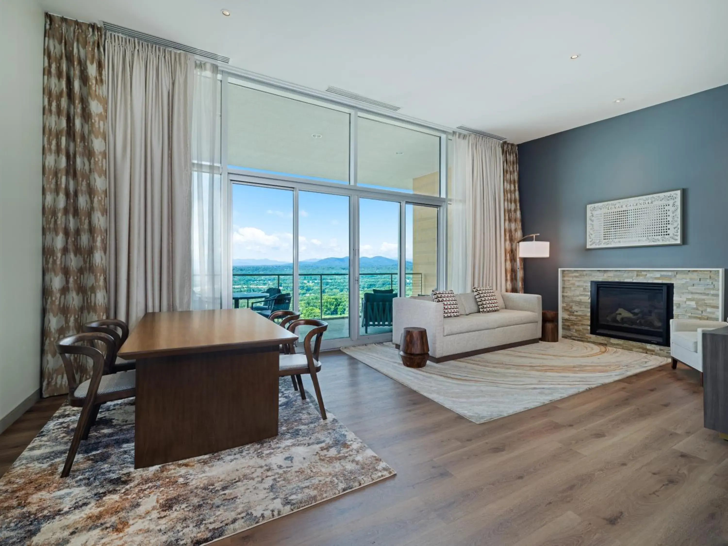 One-Bedroom King Suite with Panoramic View in Hotel Indigo Asheville Downtown by IHG One-Bedroom King Suite with Panoramic View in Hotel Indigo Asheville Downtown by IHG