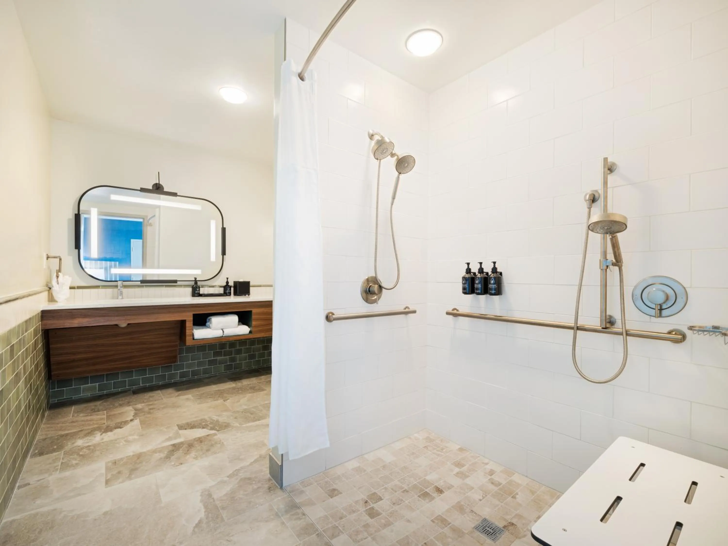 Shower in Hotel Indigo Asheville Downtown by IHG