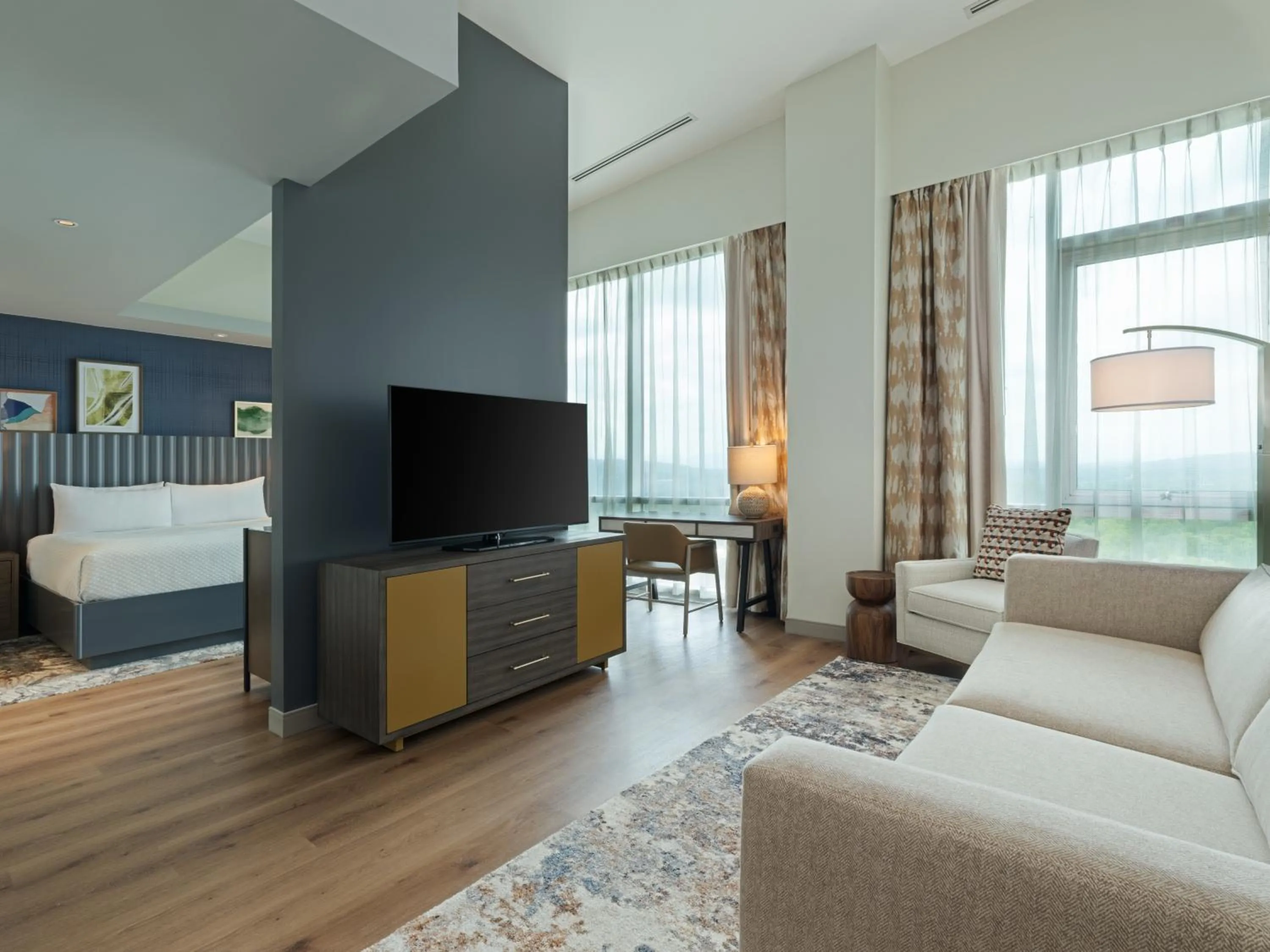 Bed in Hotel Indigo Asheville Downtown by IHG