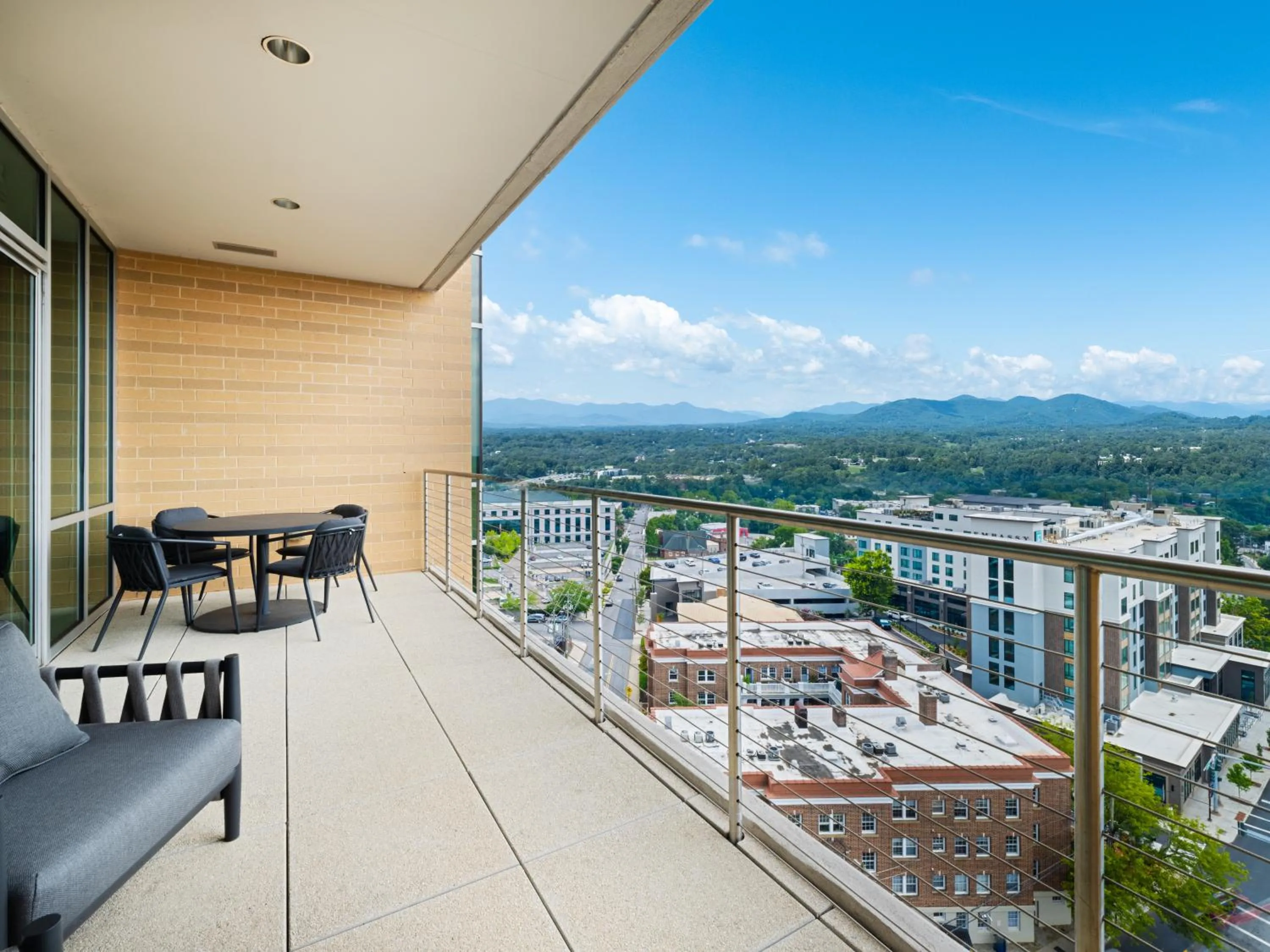 Balcony/Terrace in Hotel Indigo Asheville Downtown by IHG