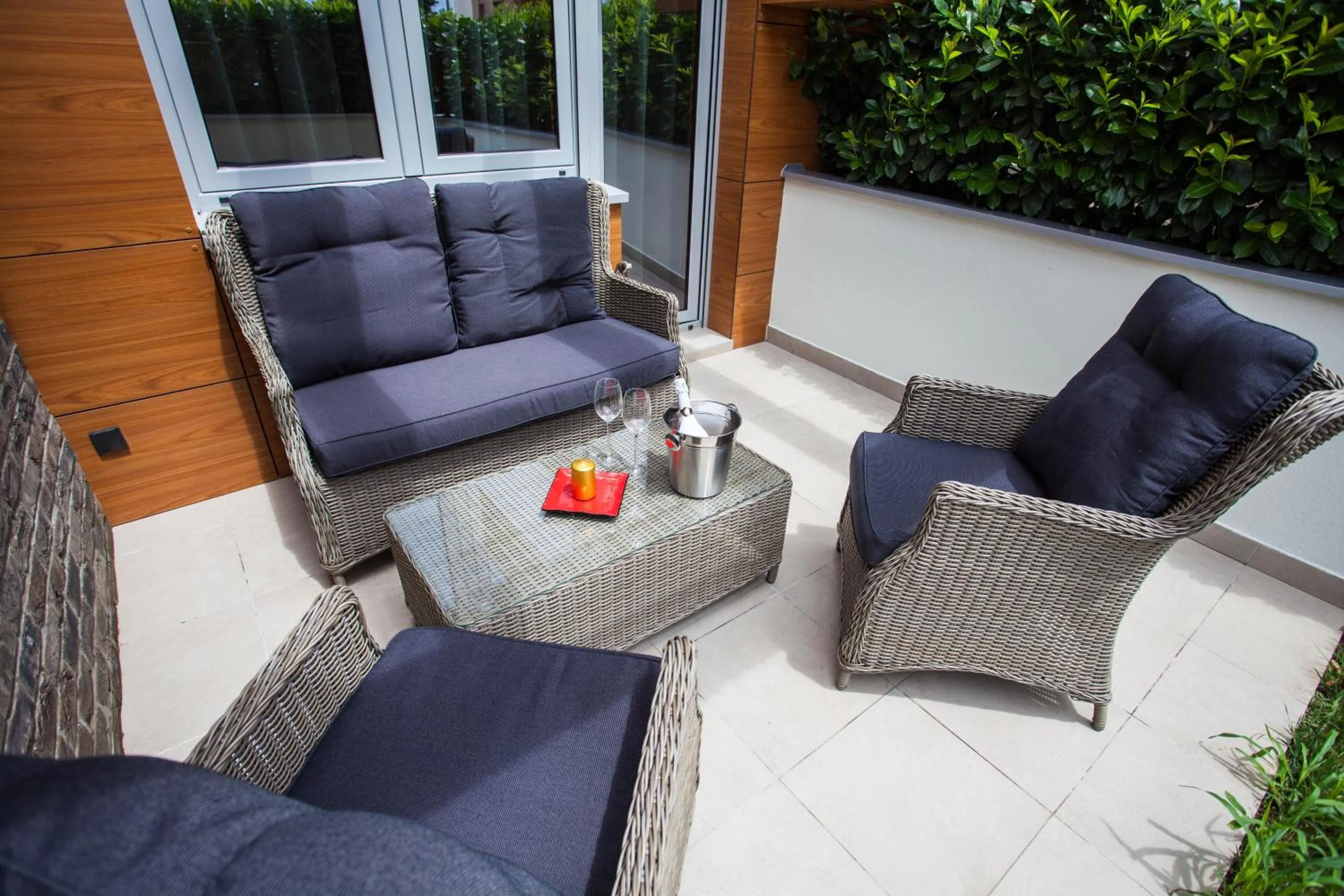 Balcony/Terrace in Gentleman Dog Apartment