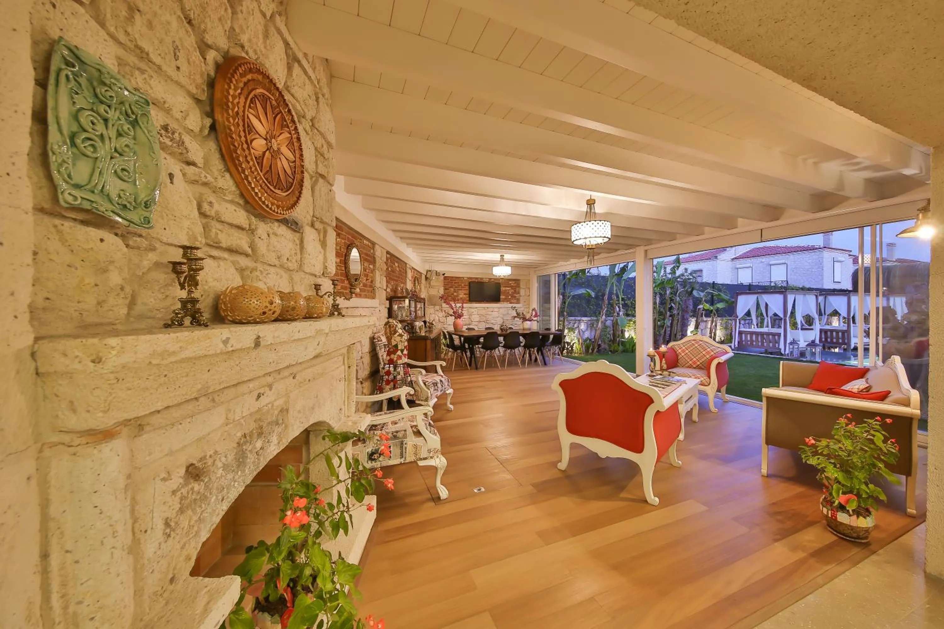 Communal lounge/ TV room in Kose Konak Butik Hotel-Special