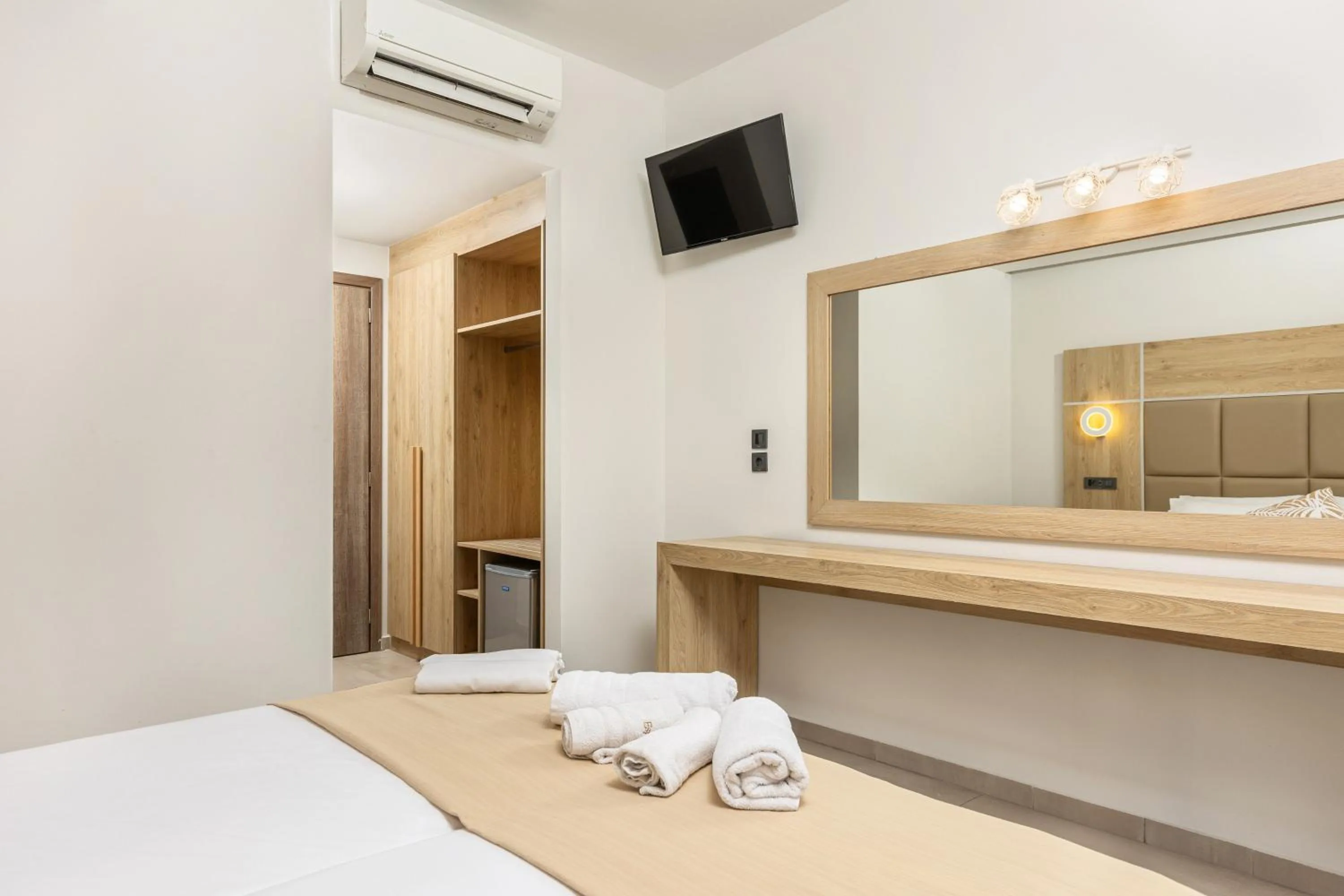 Bed in Esperia Hotel