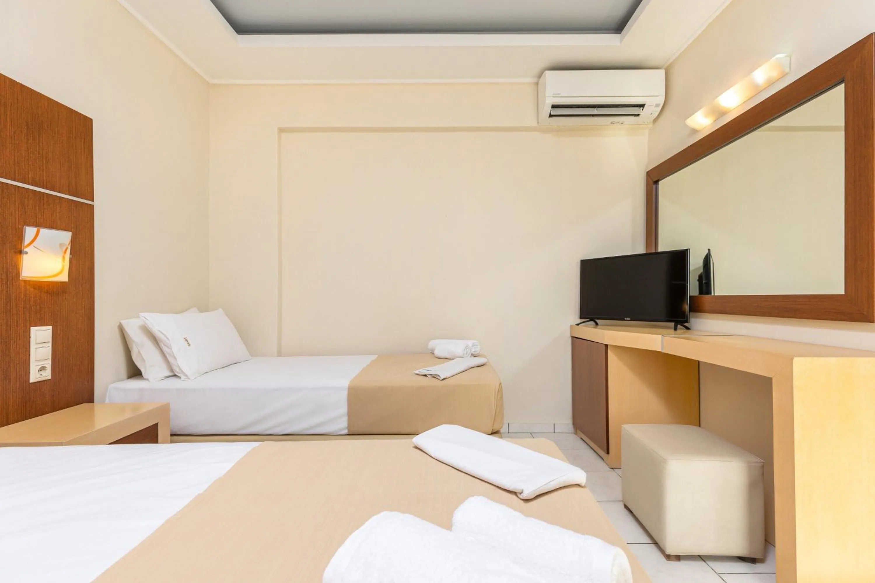 Bed in Esperia Hotel