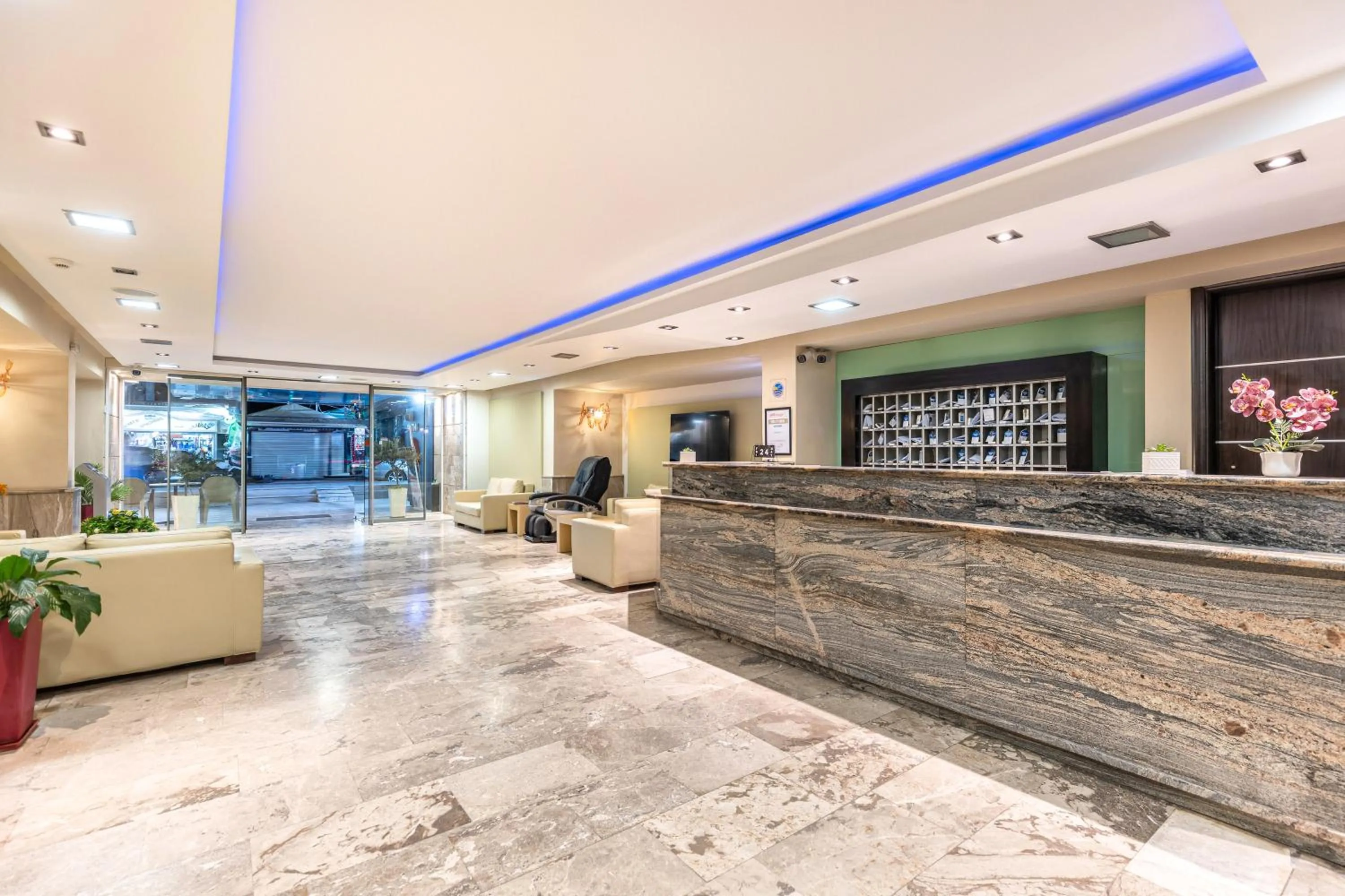 Lobby or reception in Esperia Hotel