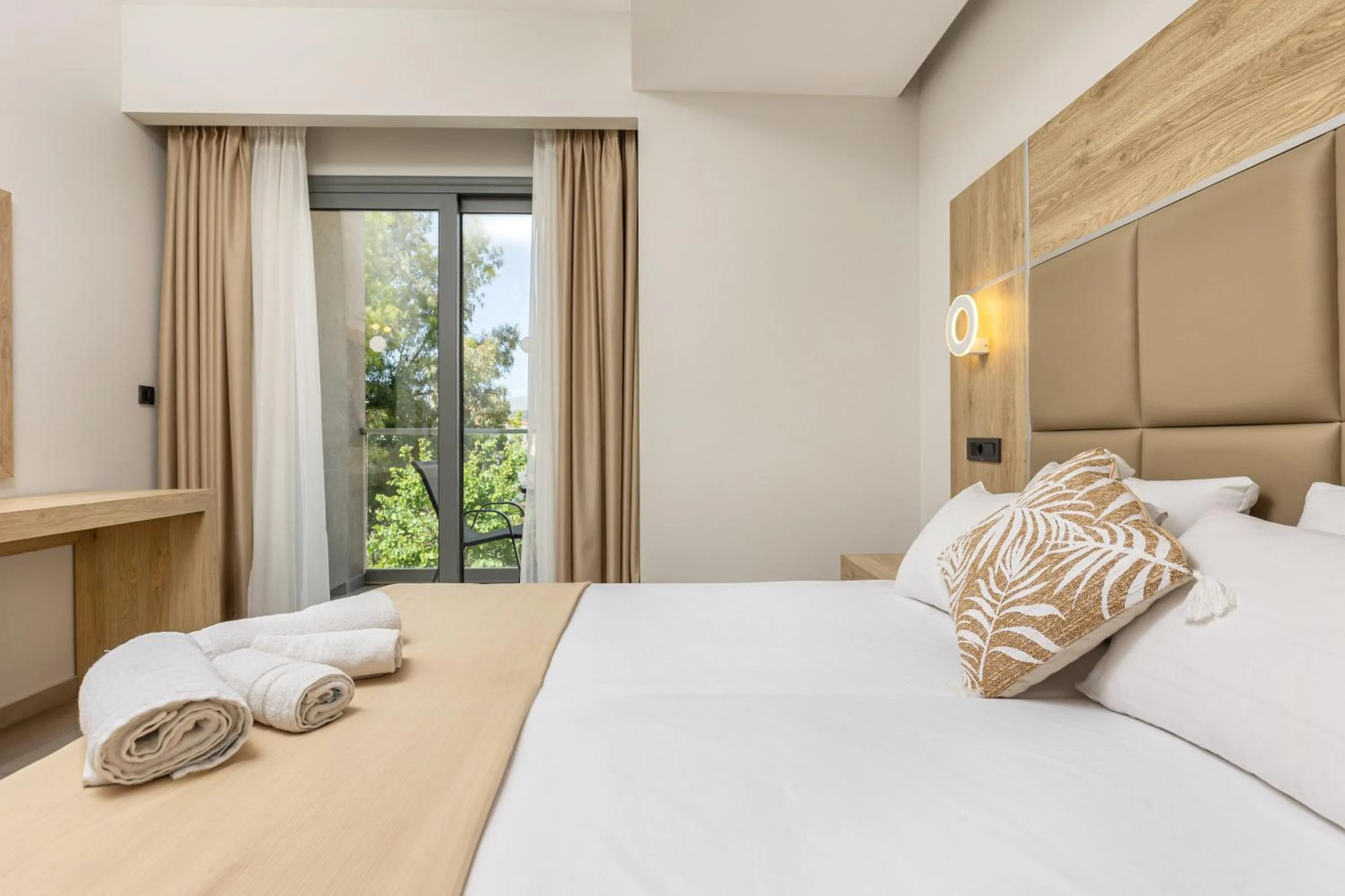 Bed in Esperia Hotel