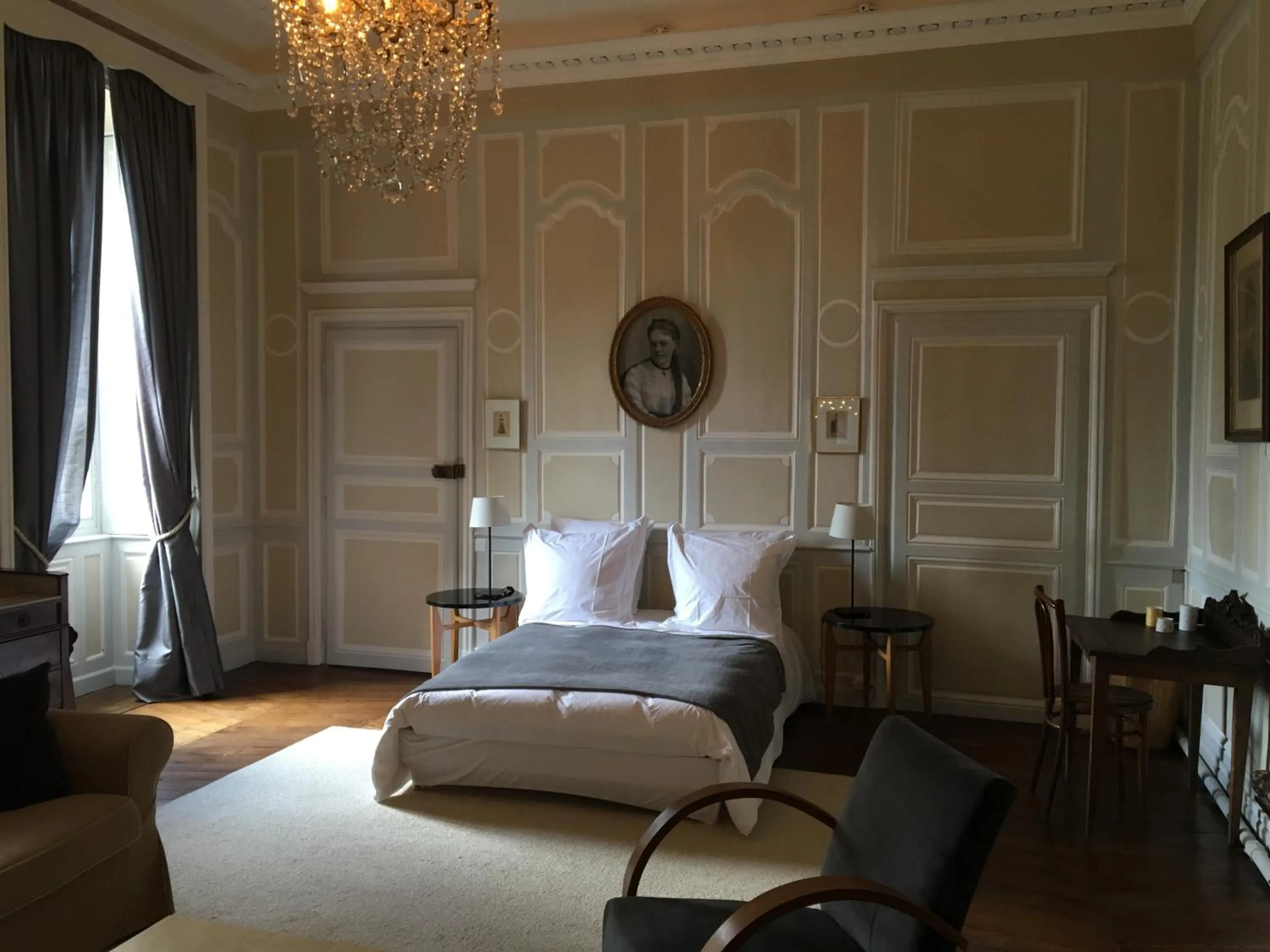 Bed in B&B Le Jardin de Carco