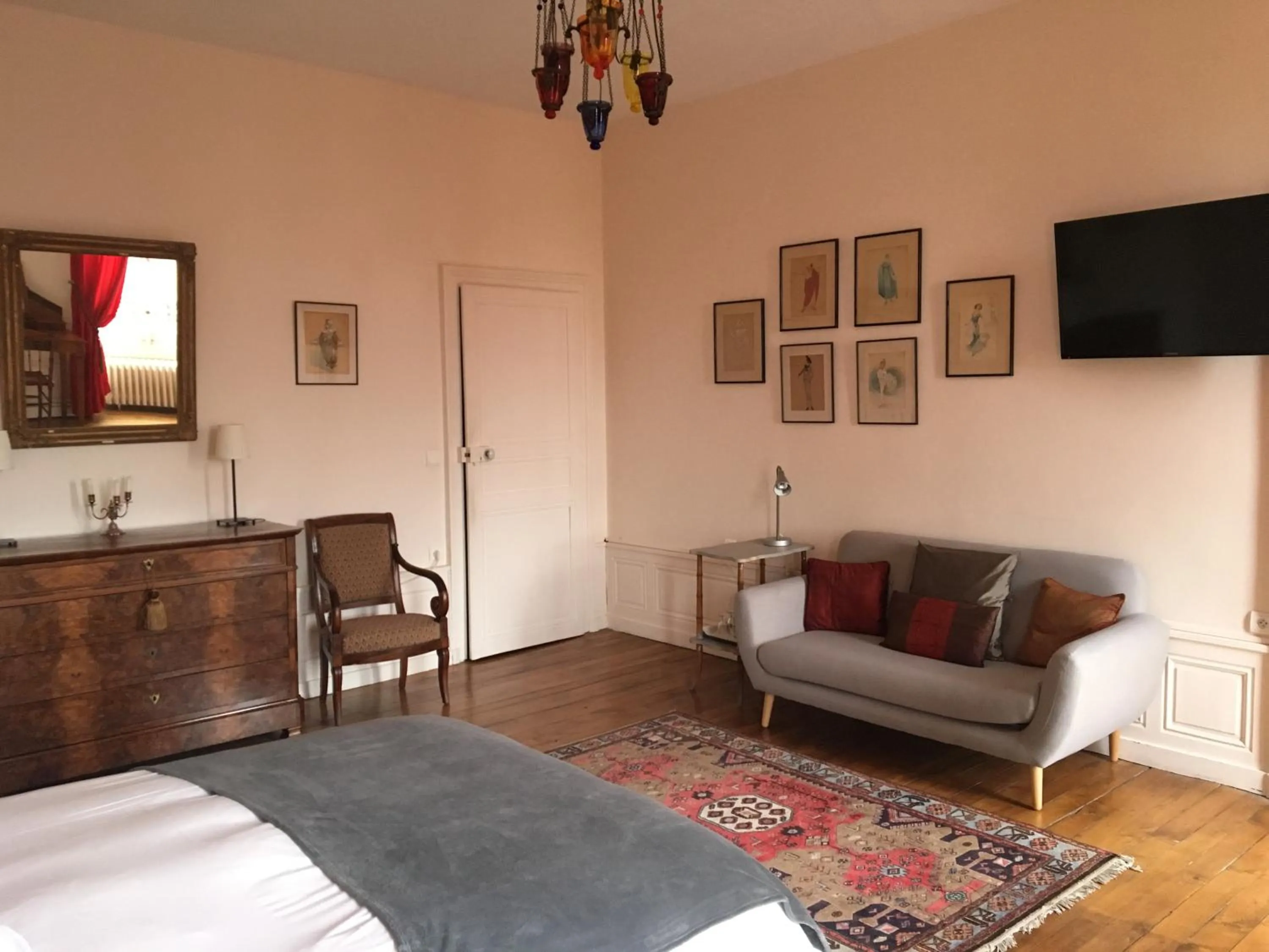 Bed in B&B Le Jardin de Carco