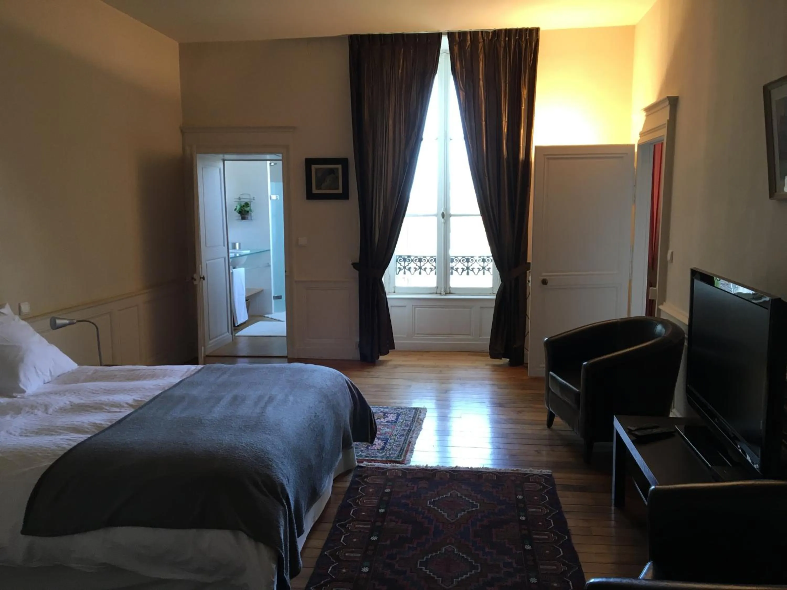 Bed in B&B Le Jardin de Carco