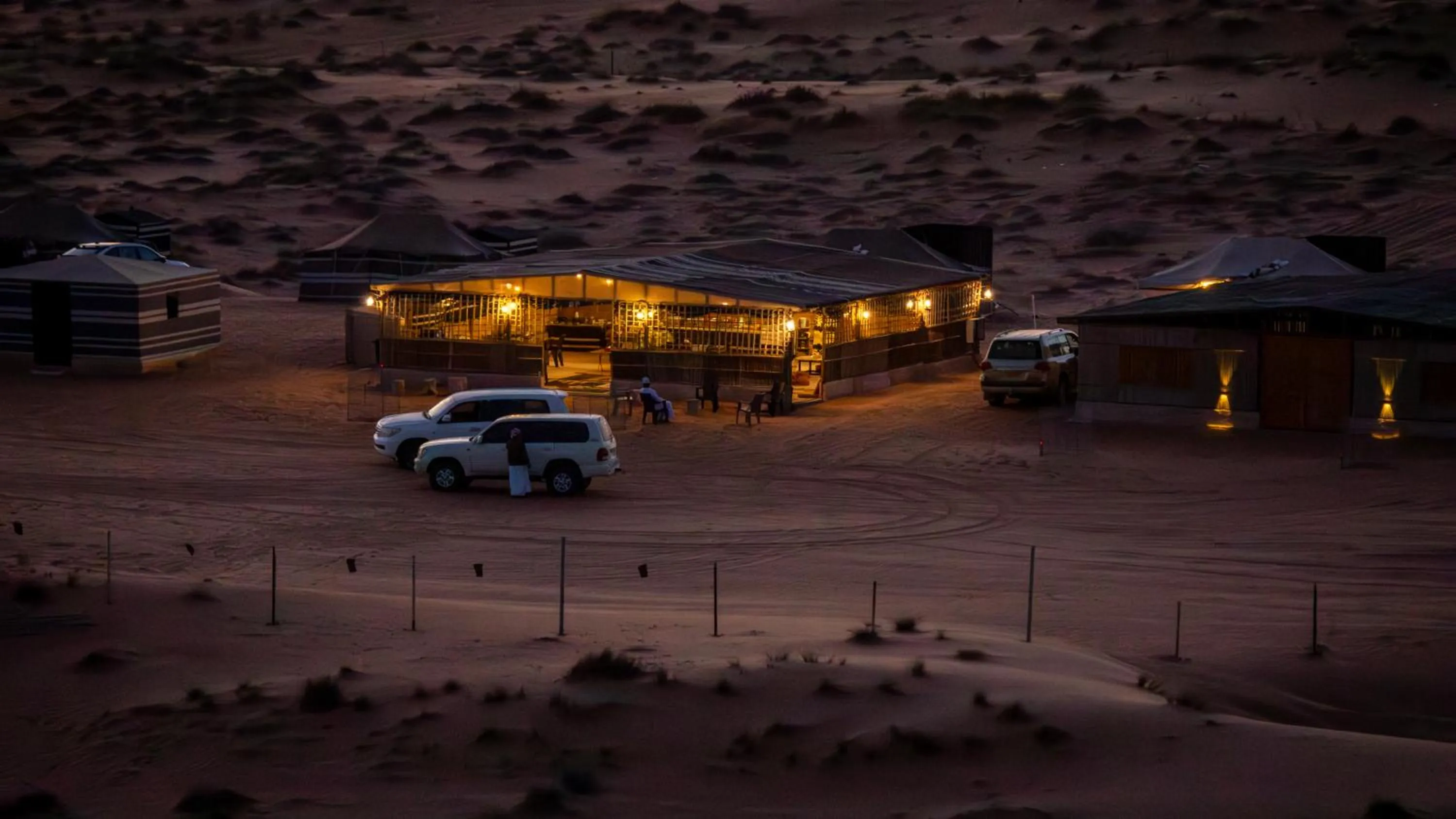 Sunset in Sands Dream Tourism Camp