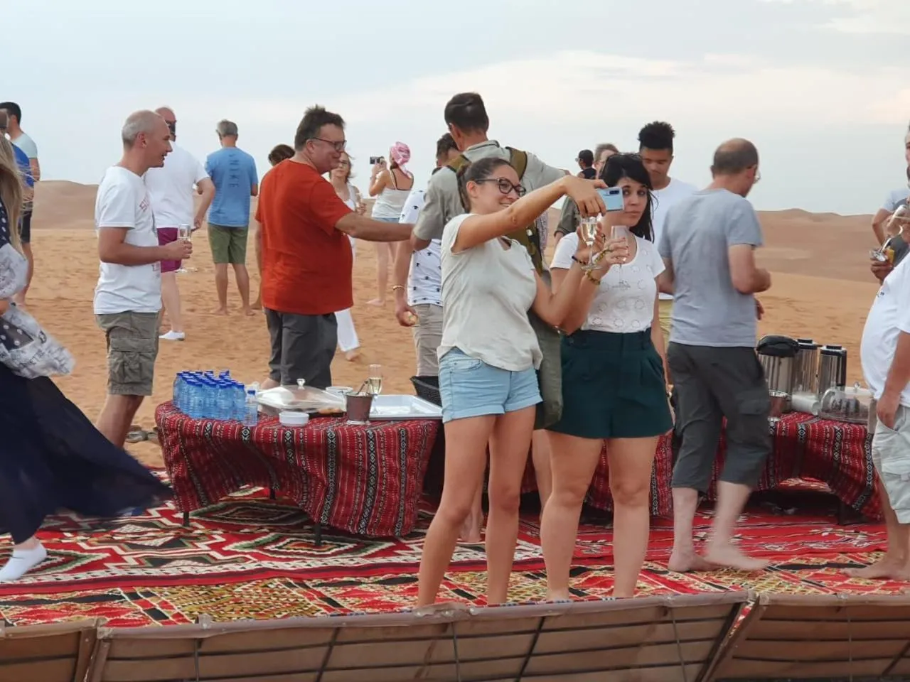 Sunset in Sands Dream Tourism Camp