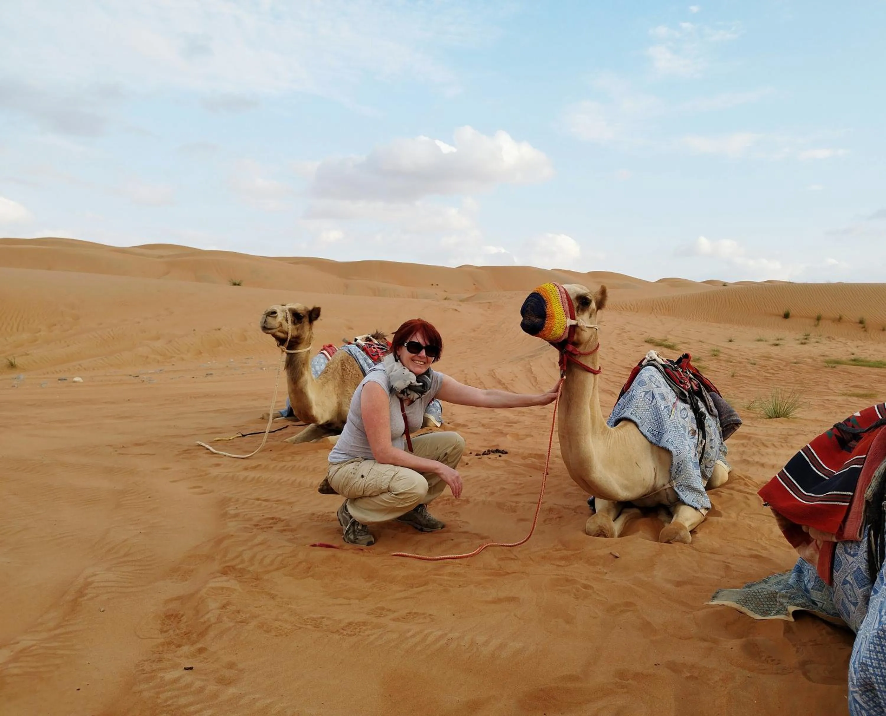 People in Sands Dream Tourism Camp