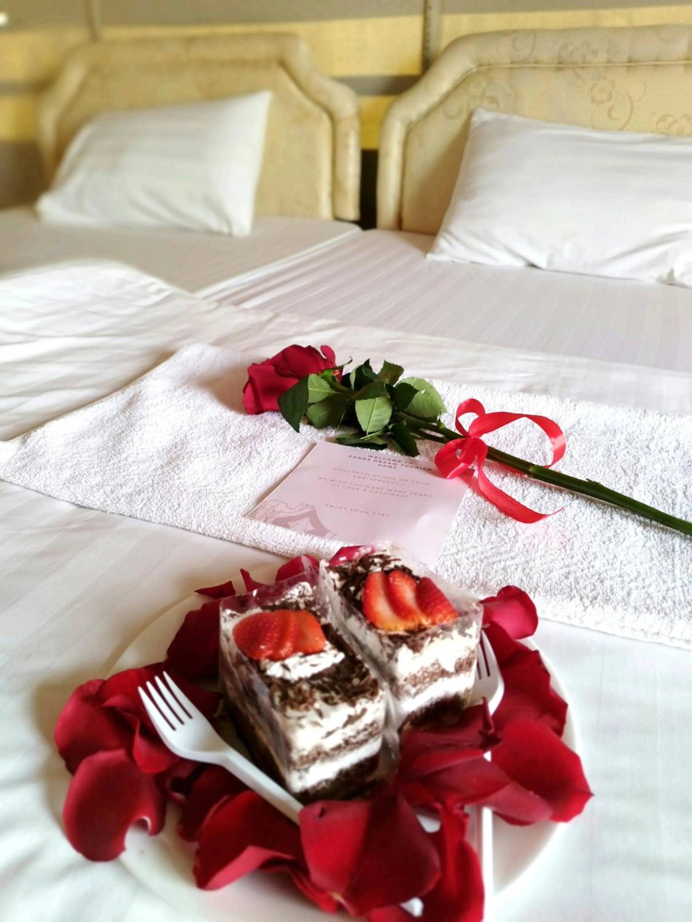 Bed in Sands Dream Tourism Camp