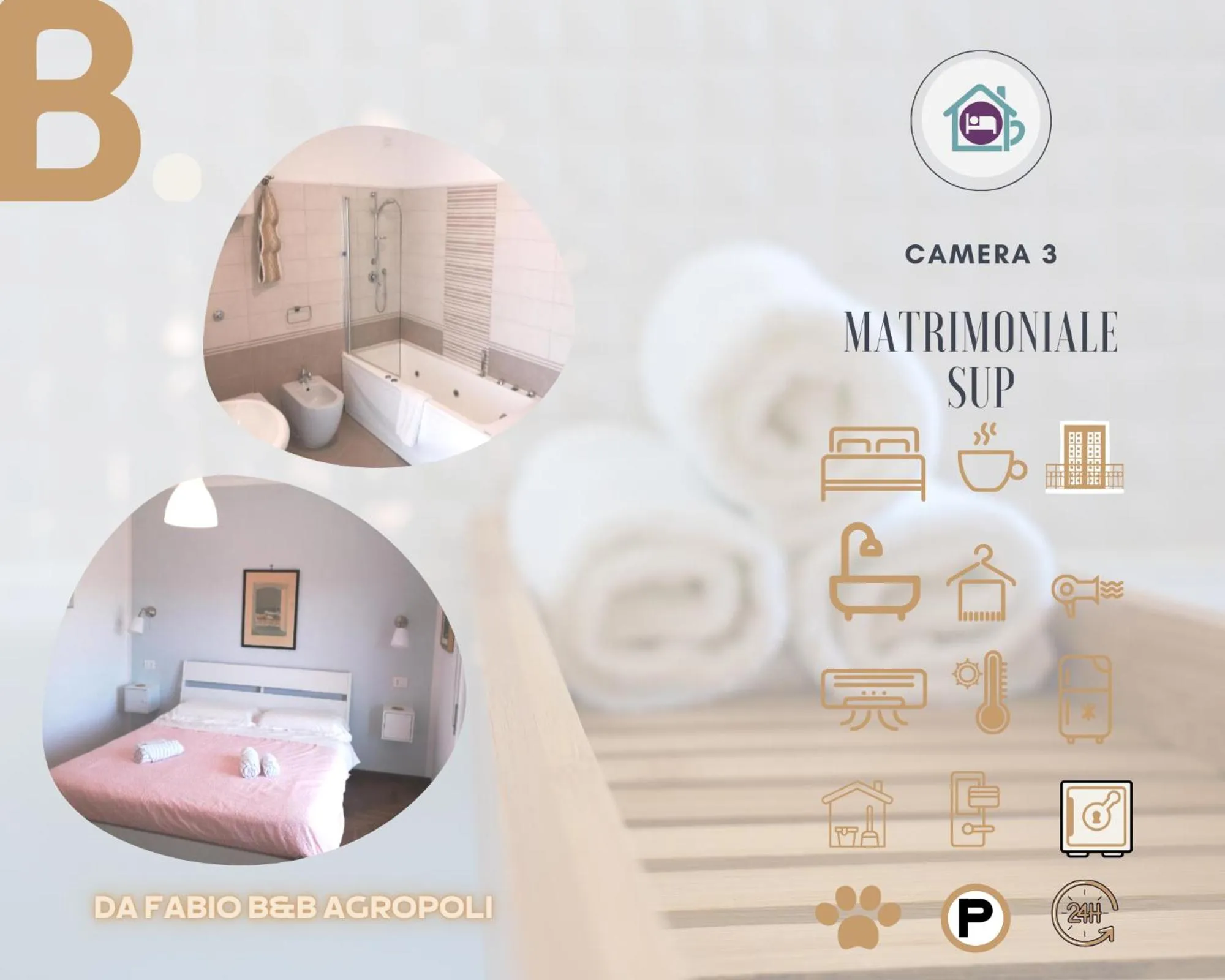 Bathroom in Da Fabio Bed and Breakfast