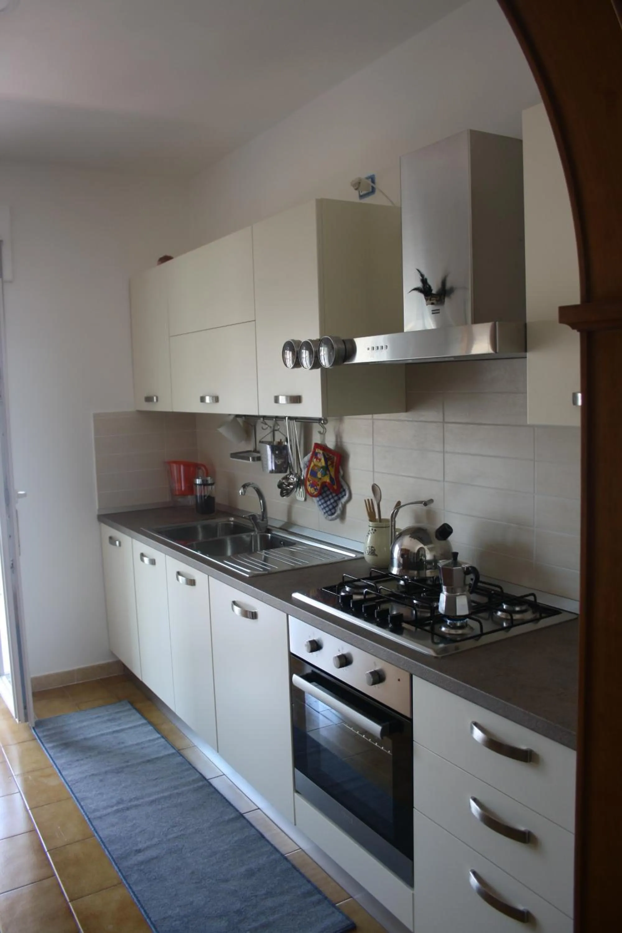 Communal kitchen in Da Fabio Bed and Breakfast