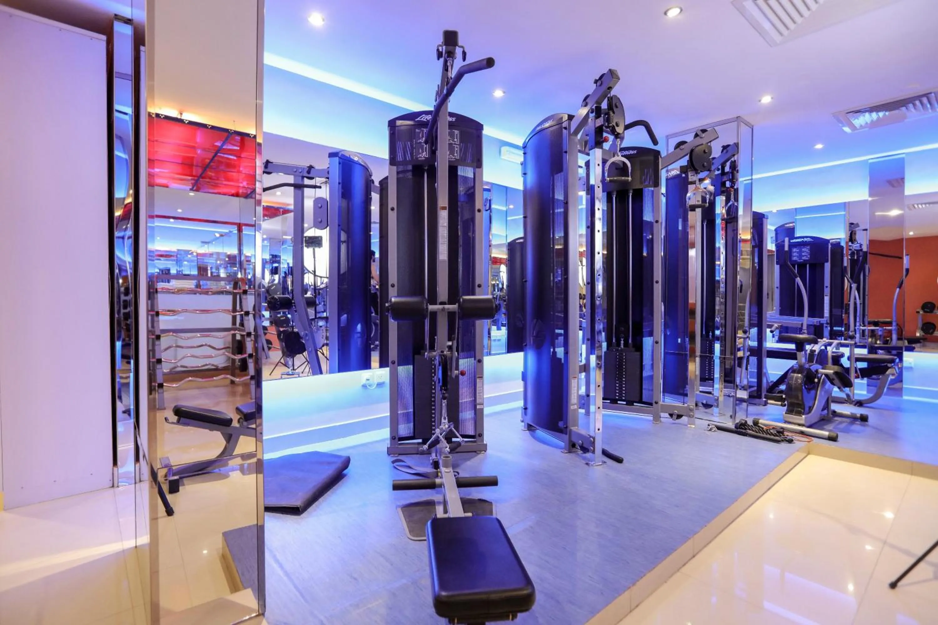 Fitness centre/facilities in Continent Al Waha Hotel Riyad