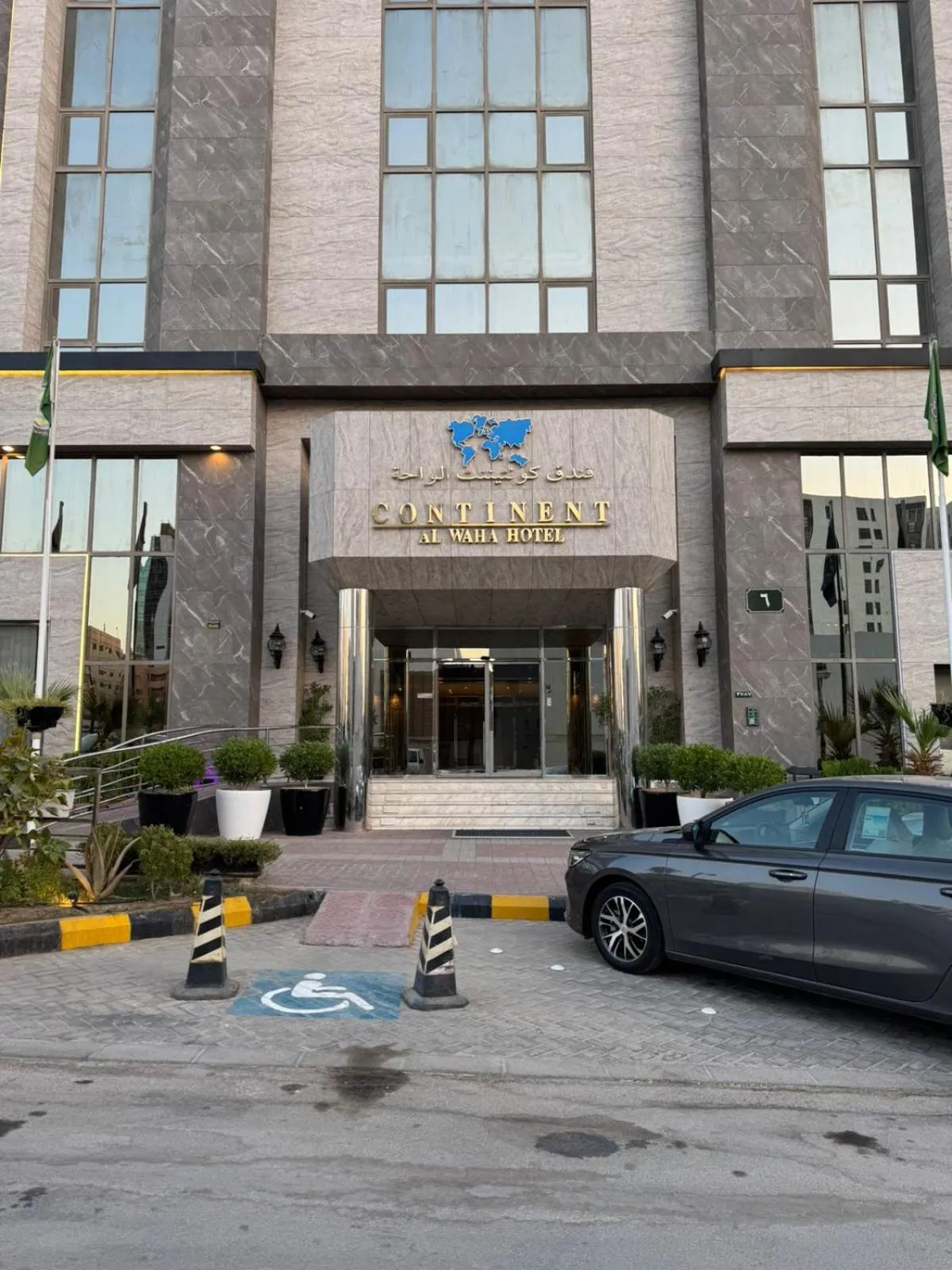 Property building in Continent Al Waha Hotel Riyad