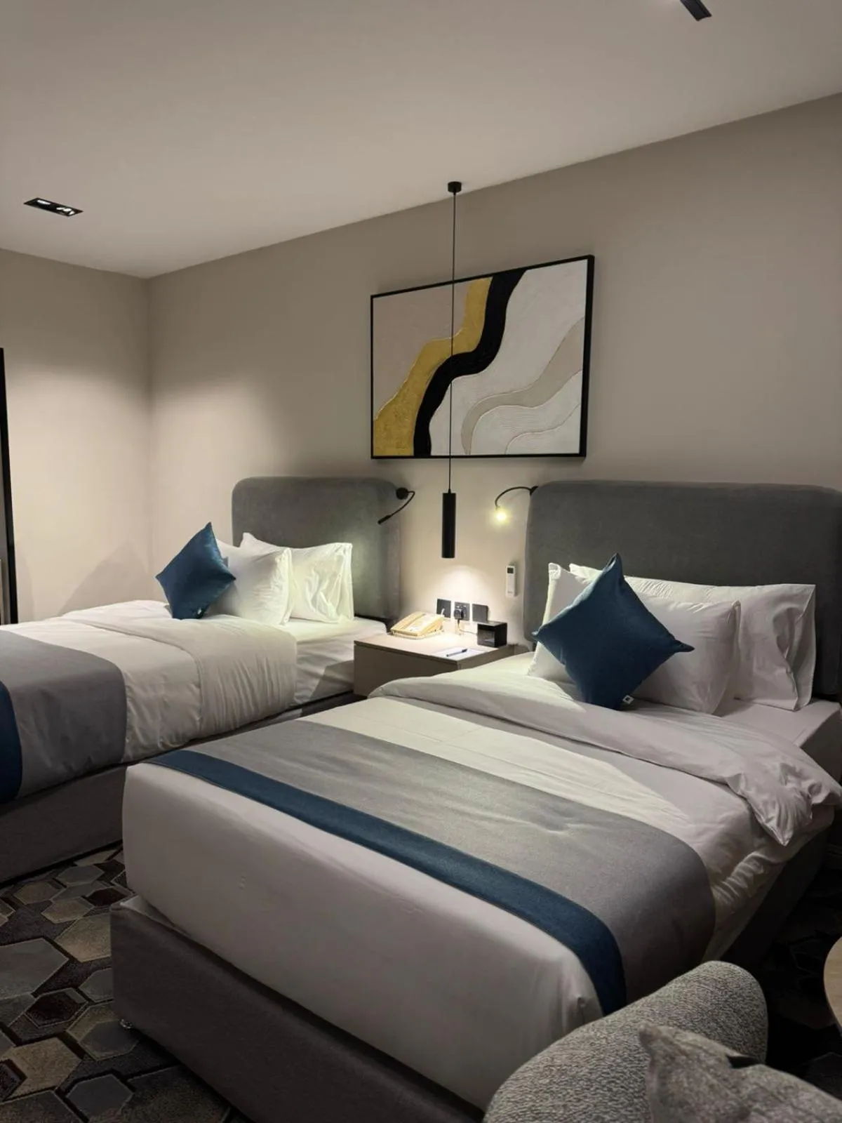 Bedroom, Bed in Continent Al Waha Hotel Riyad