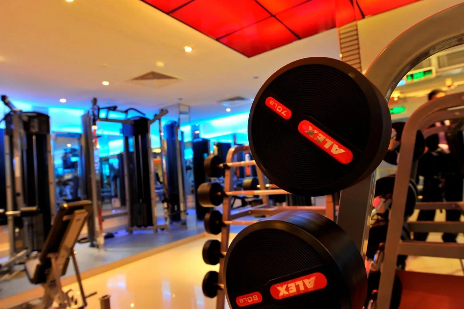 Fitness centre/facilities in Continent Al Waha Hotel Riyad
