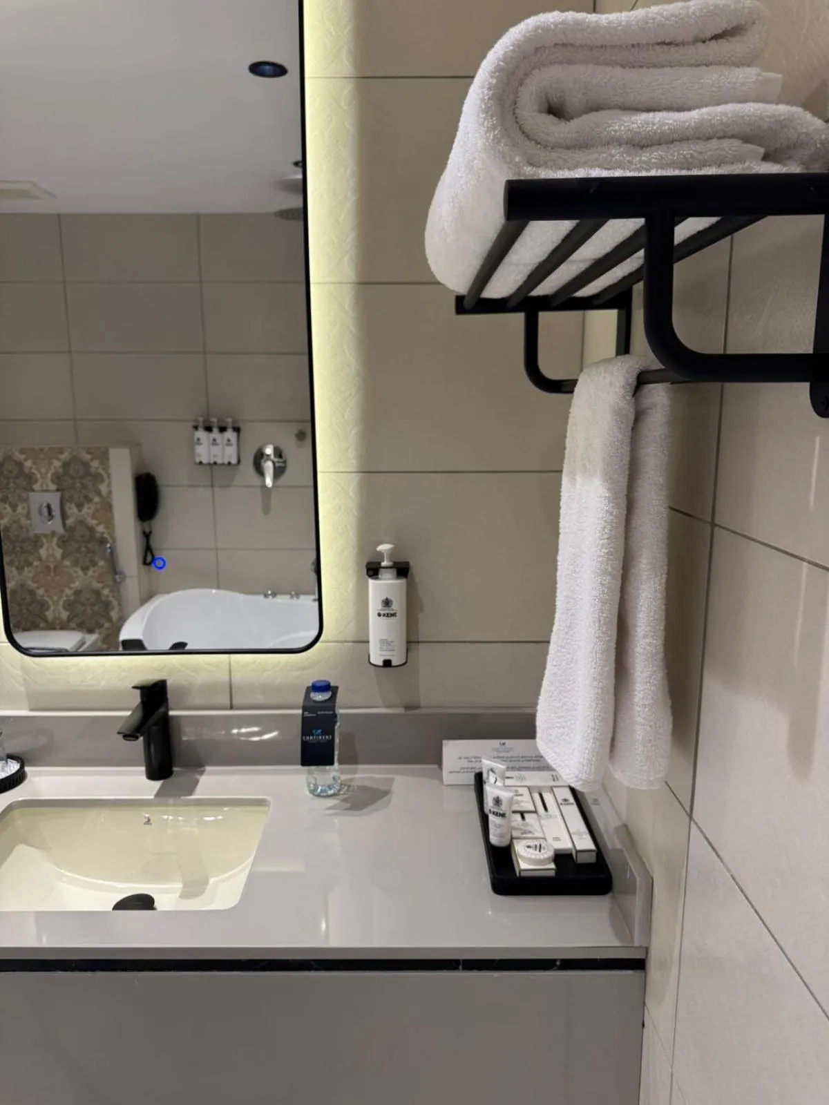 Bathroom in Continent Al Waha Hotel Riyad